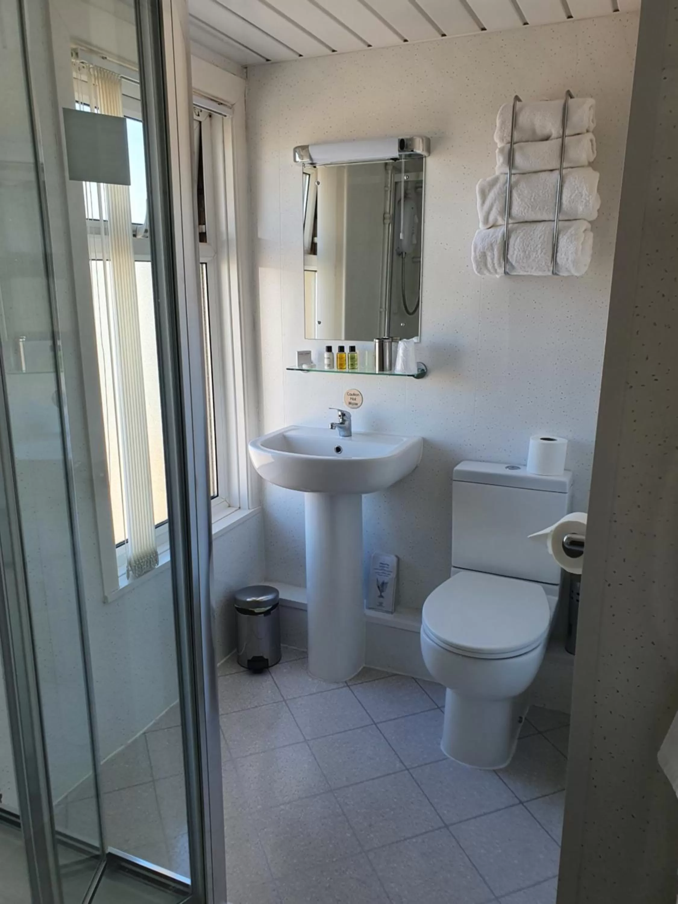 Shower in The Dudley Hotel