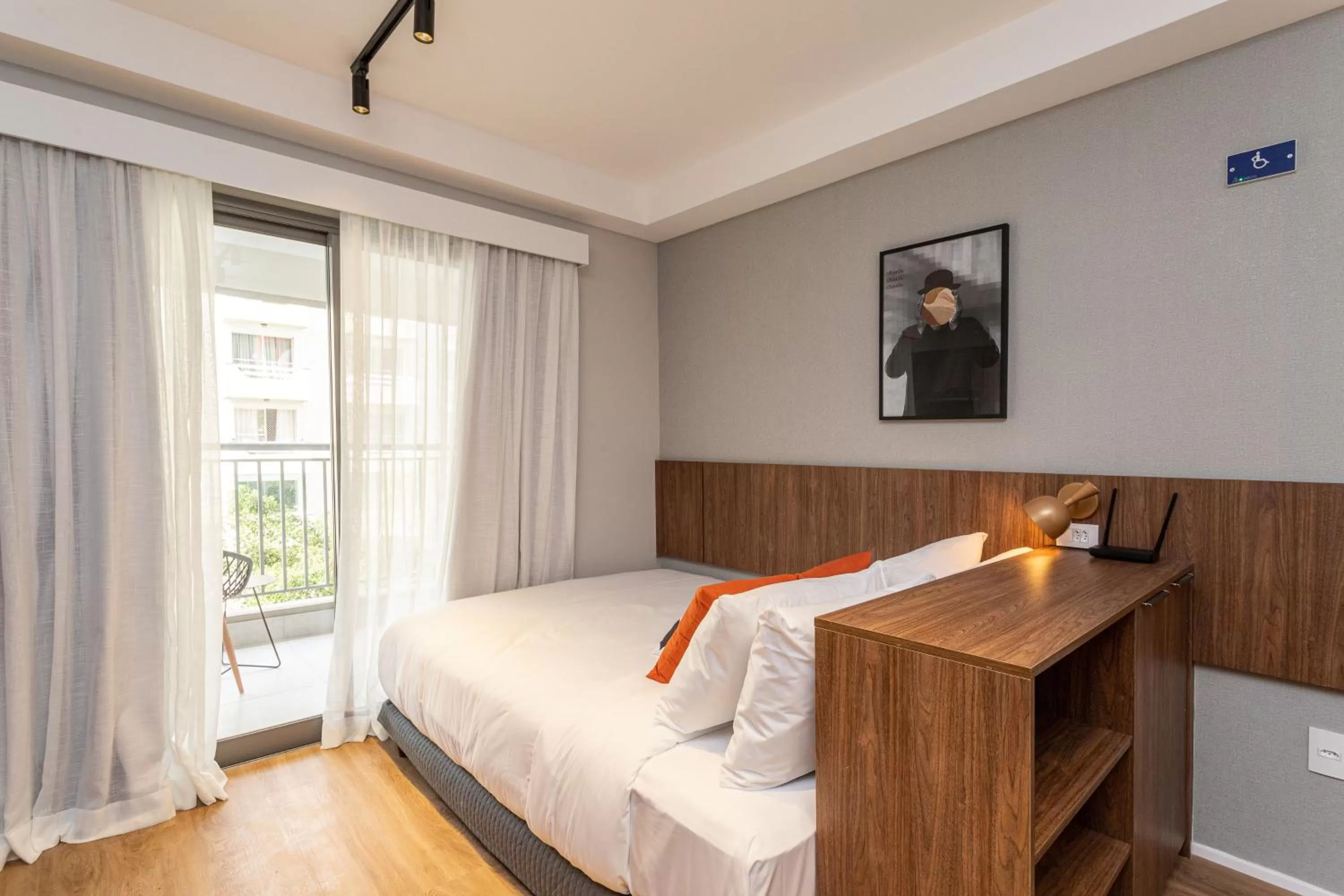 Bed in Charlie Hotel Atmosfera Paulista