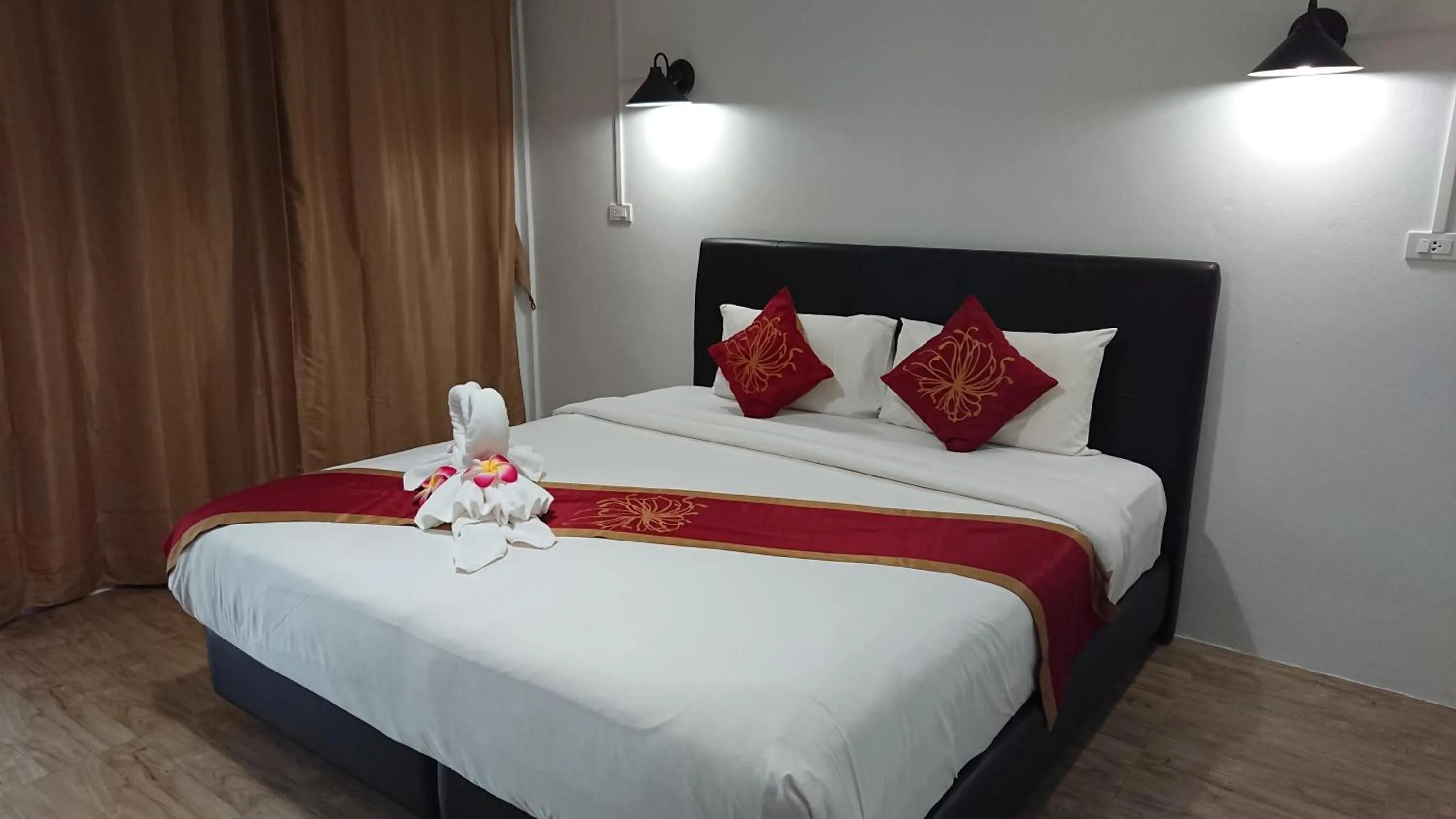 Bed in The Krabi Forest Homestay