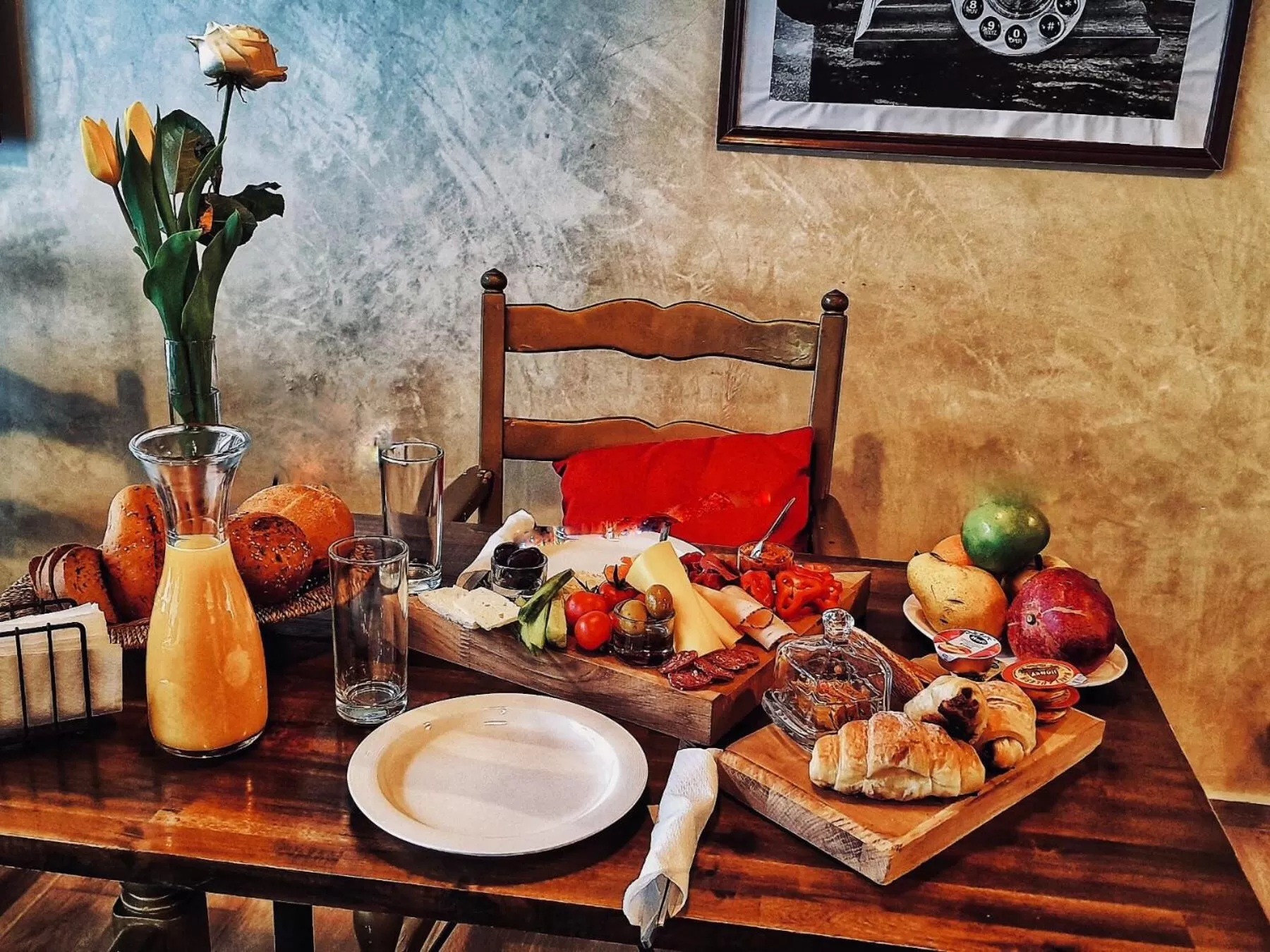 Food in Grand Boutique Hotel