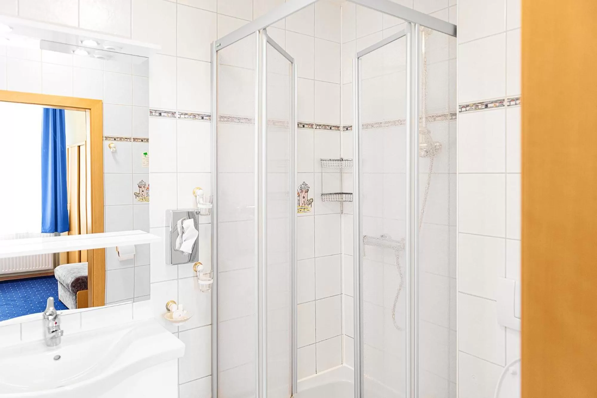 Bathroom in Hotel-Pension Wild