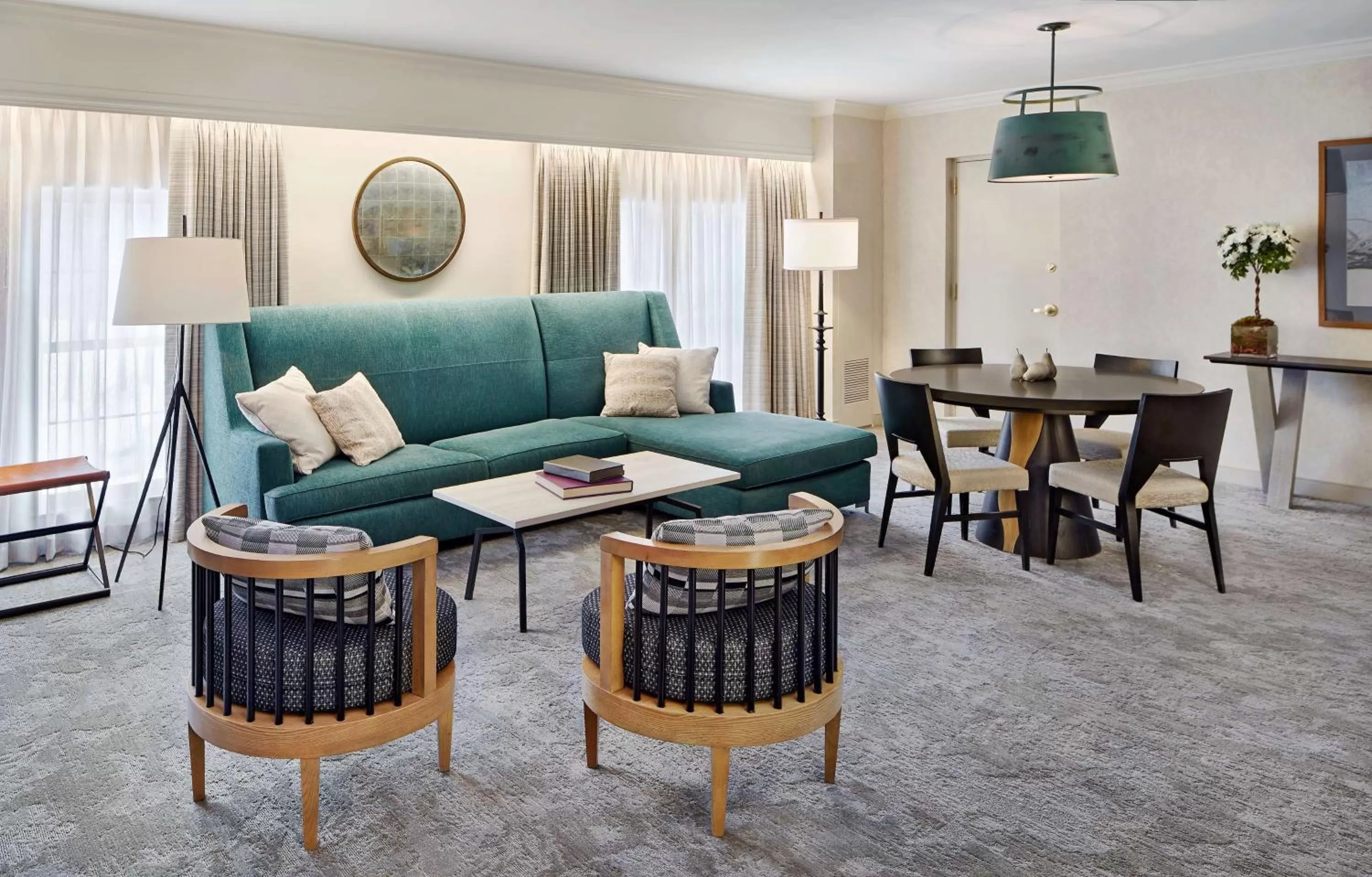 Living room in Hilton Pearl River