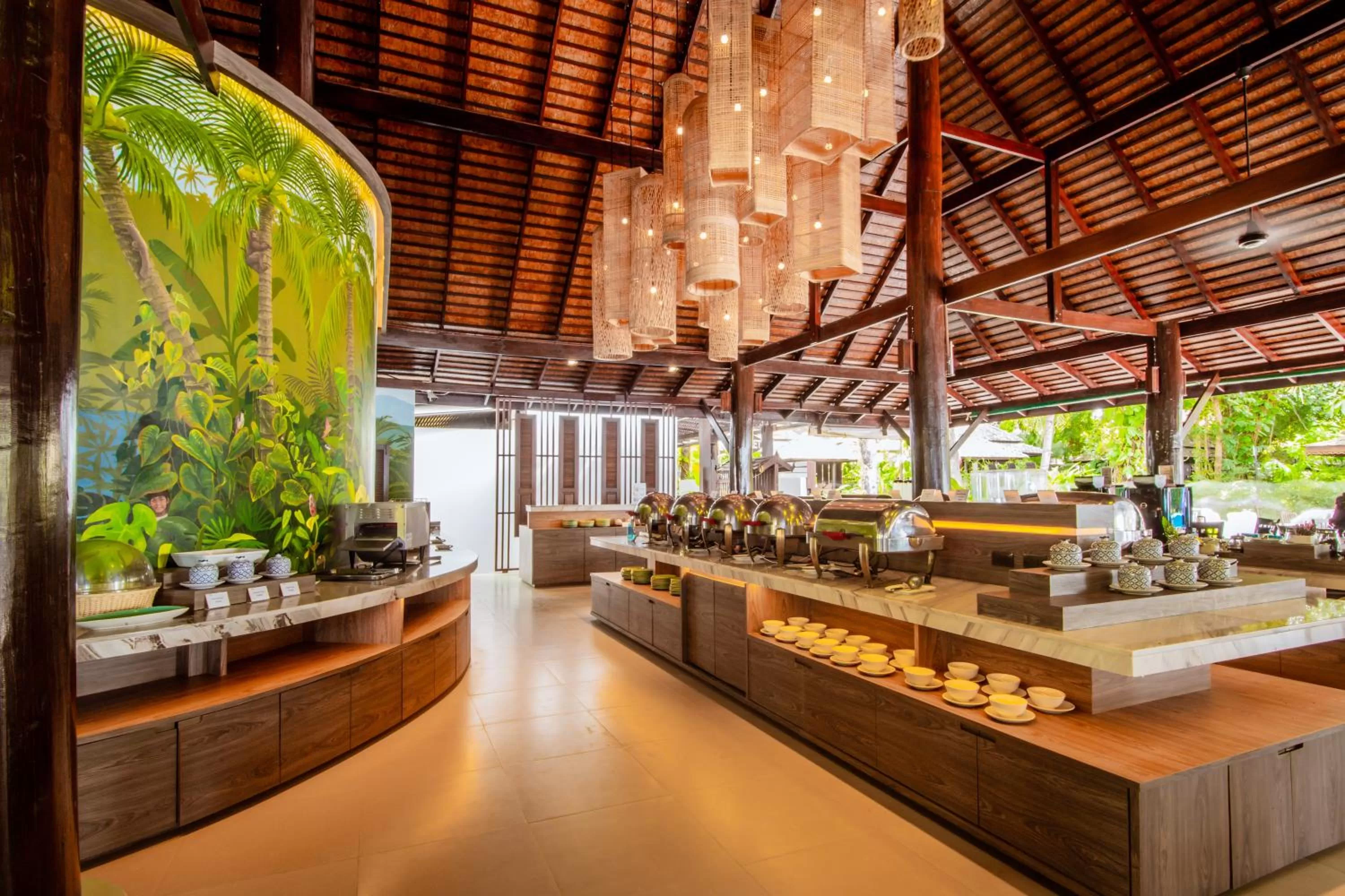 Buffet breakfast in Chaweng Garden Beach Resort - SHA Plus