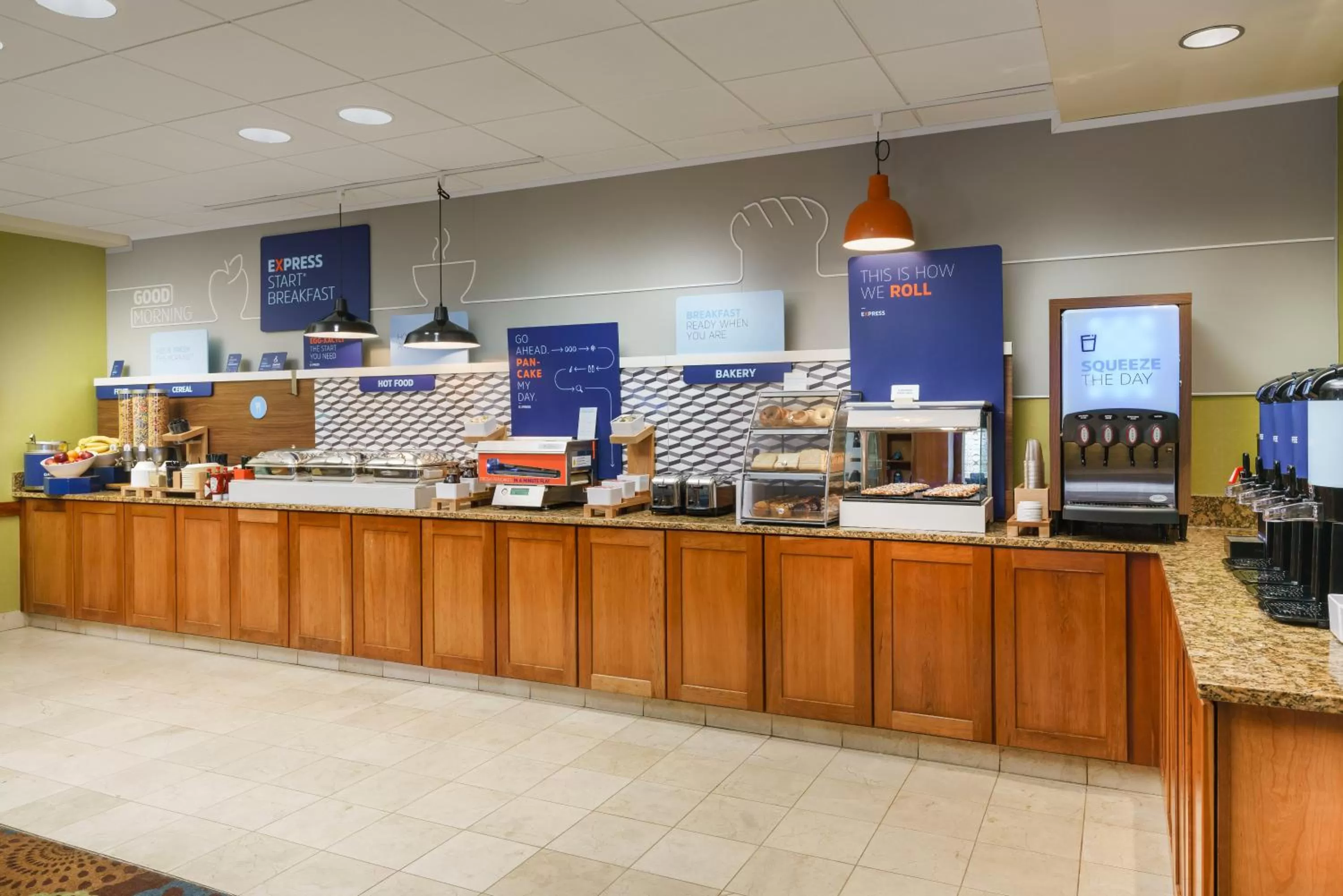 Breakfast in Holiday Inn Express Boston Brockton by IHG