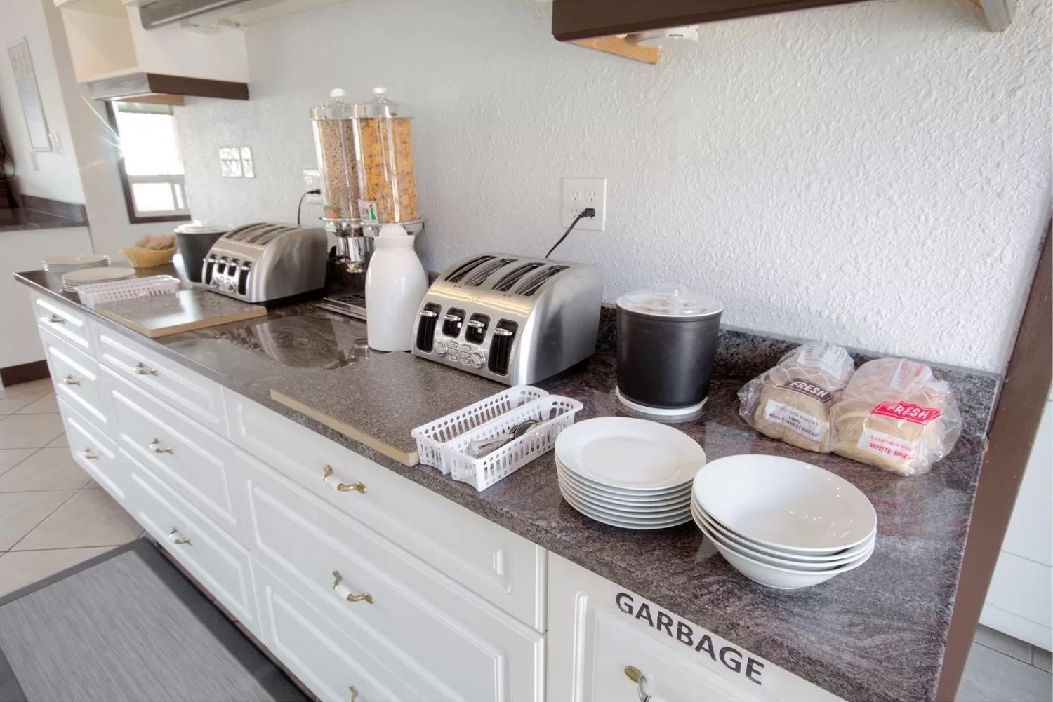 Breakfast in Motel 6-Lethbridge, AB