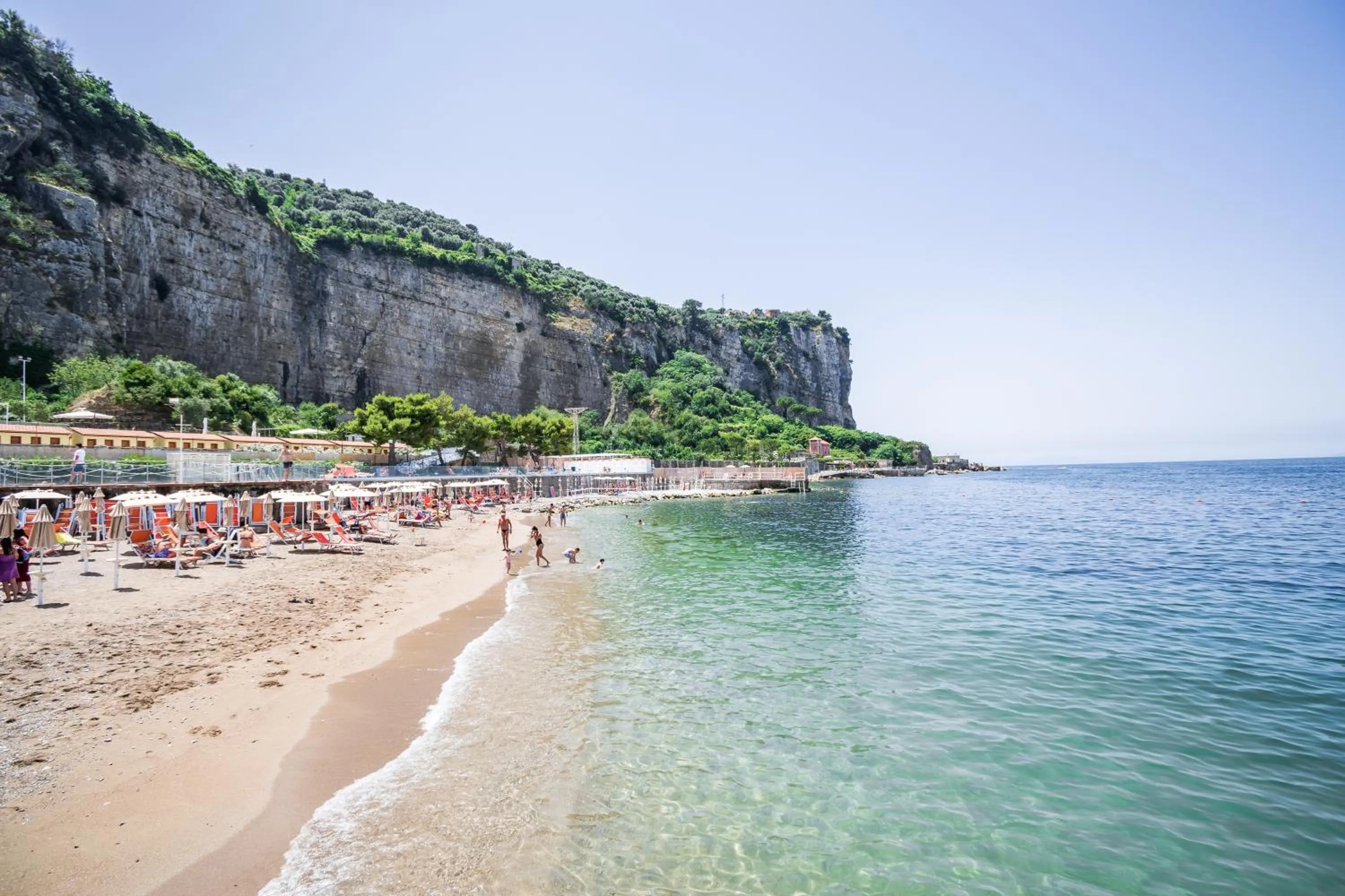 Beach in Le Ancore Hotel