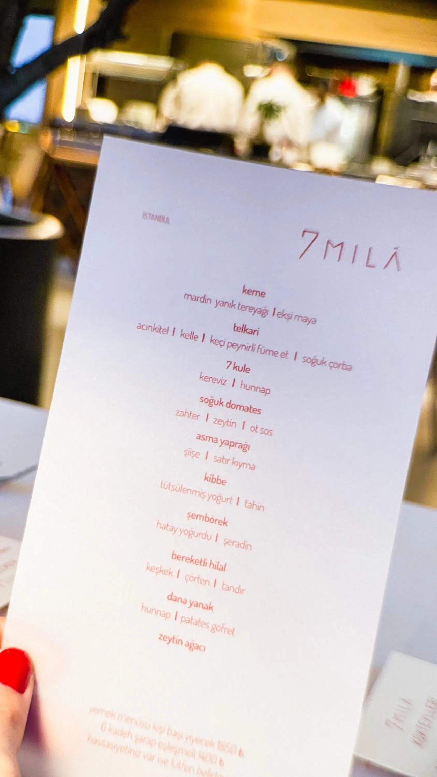 Restaurant/places to eat in Innova Sultanahmet Istanbul