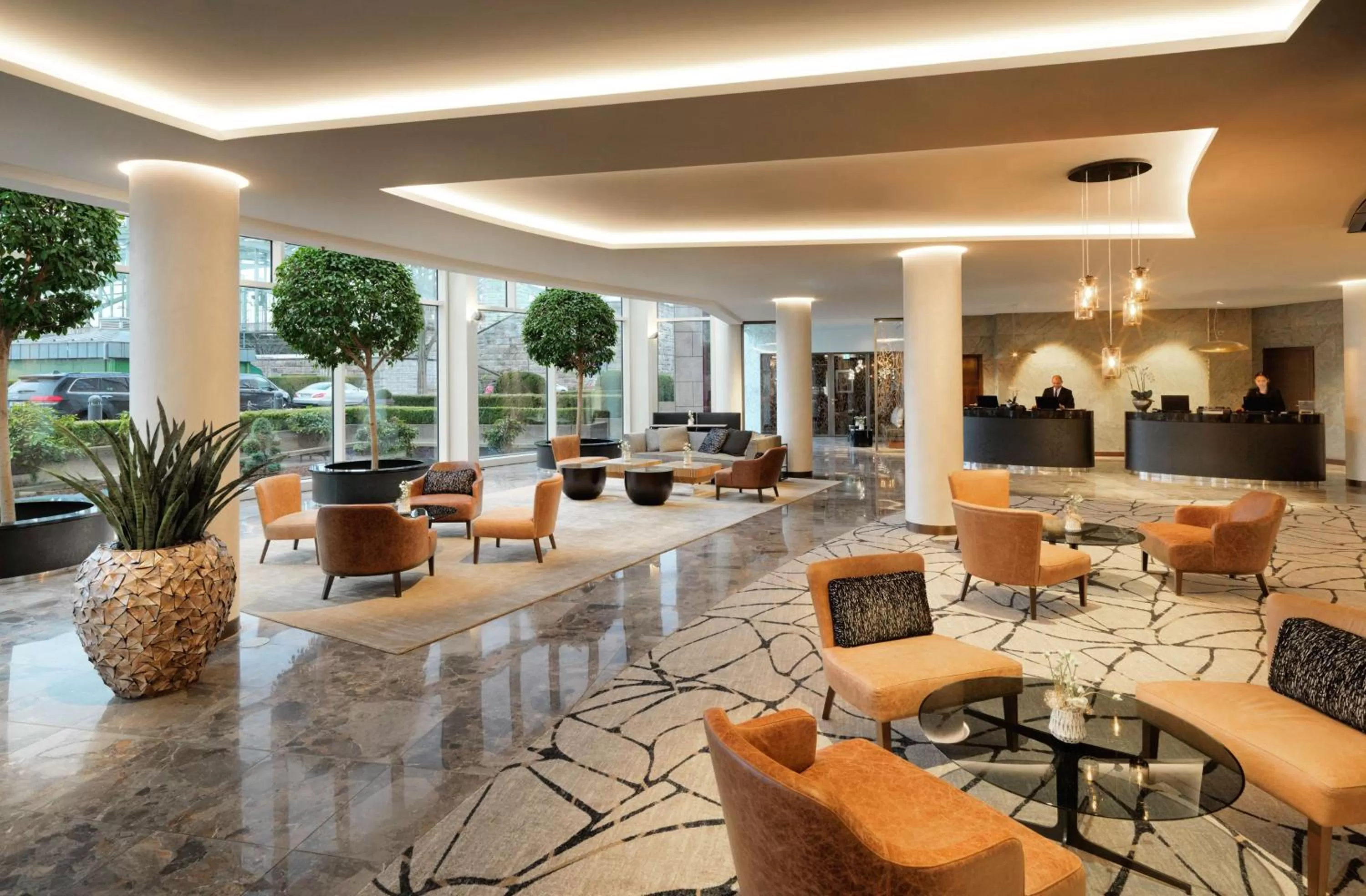 Lobby or reception in Hyatt Regency Köln