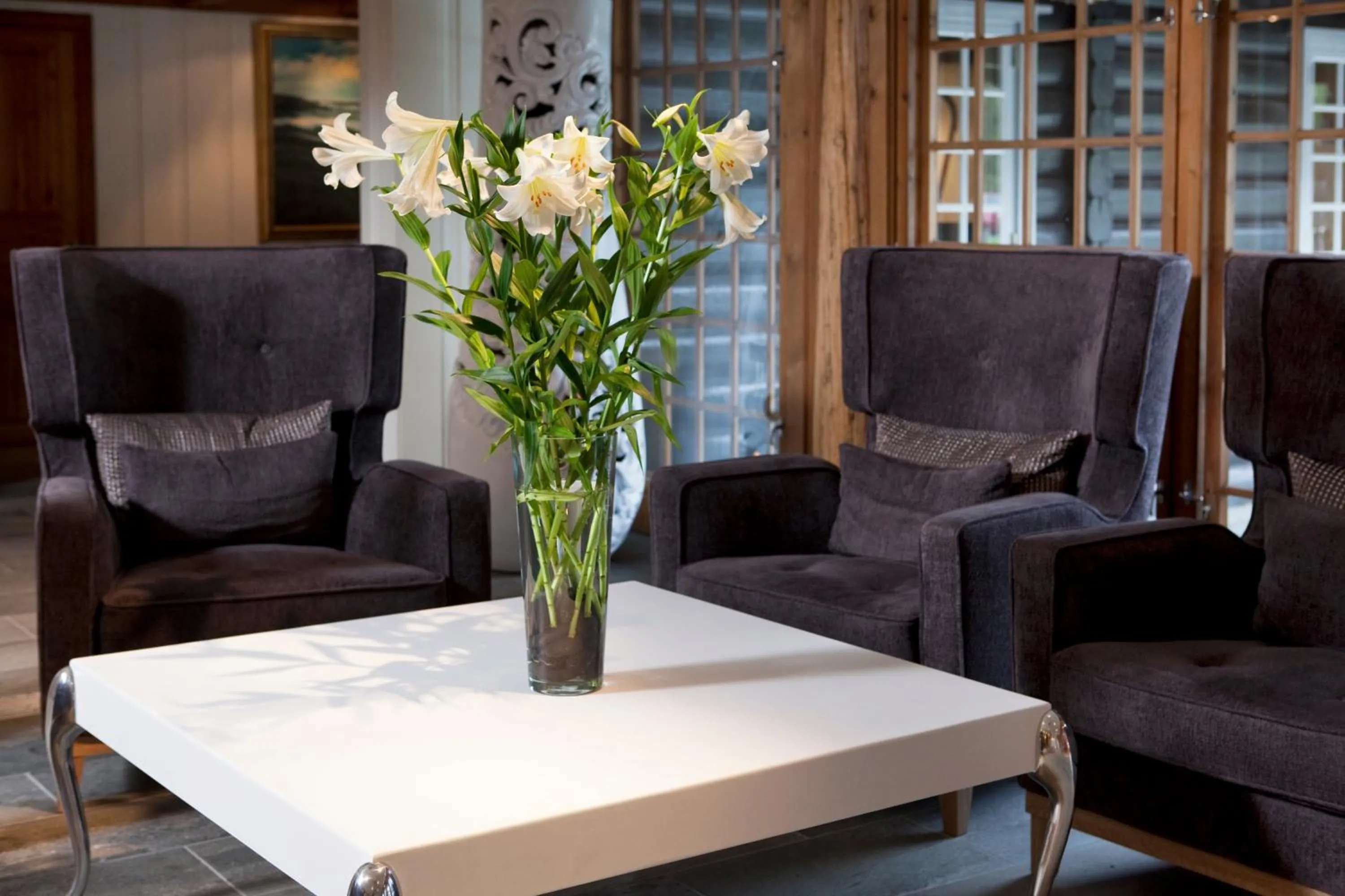 Lobby or reception in Quality Hotel Leangkollen