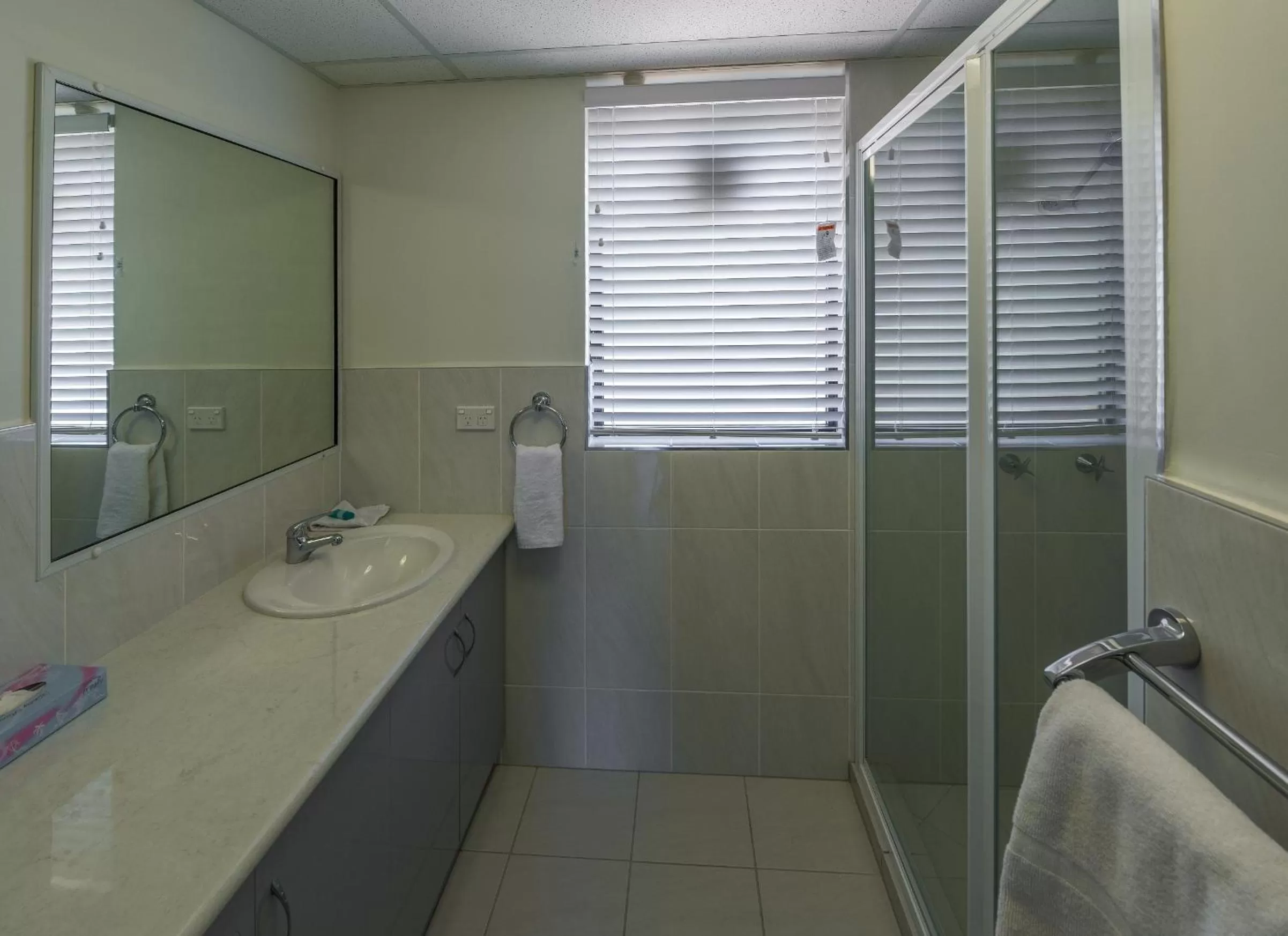 Shower in Rosslyn Bay Resort Yeppoon