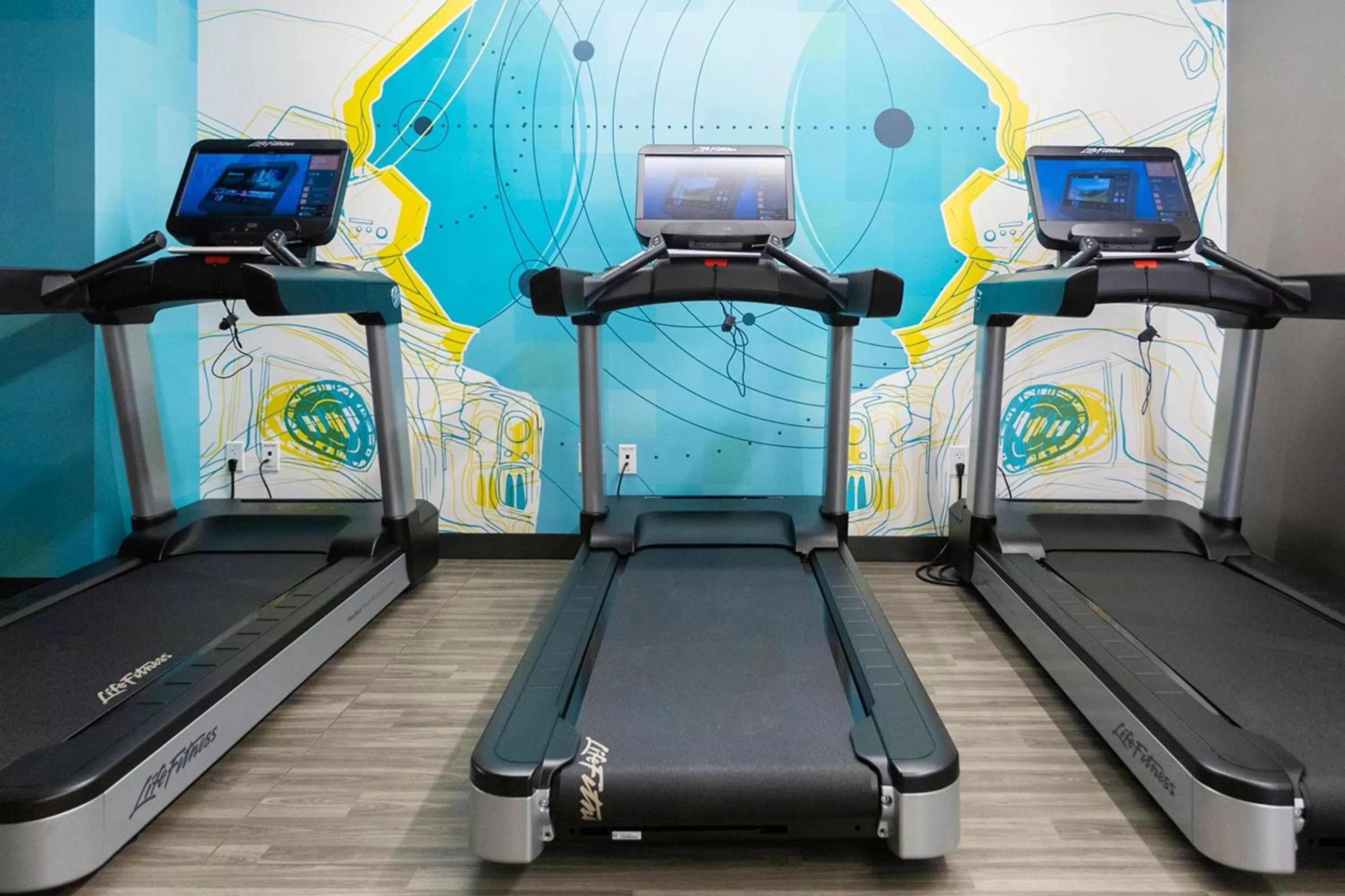 Fitness centre/facilities in Astra Hotel, Seattle, a Tribute Portfolio Hotel