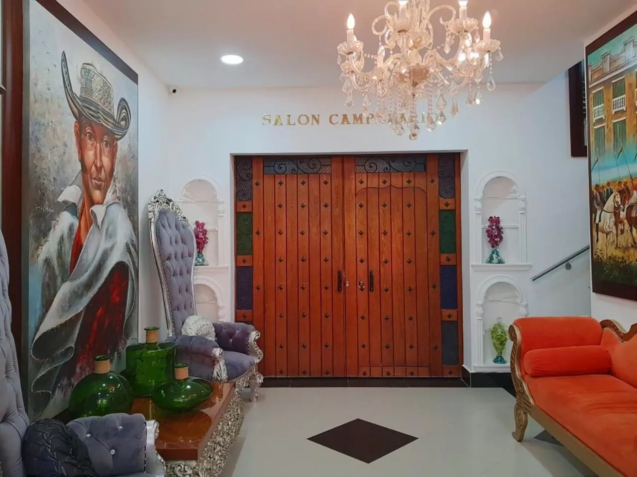 Lobby or reception, Lobby/Reception in Hotel Boutique Campanario del Río