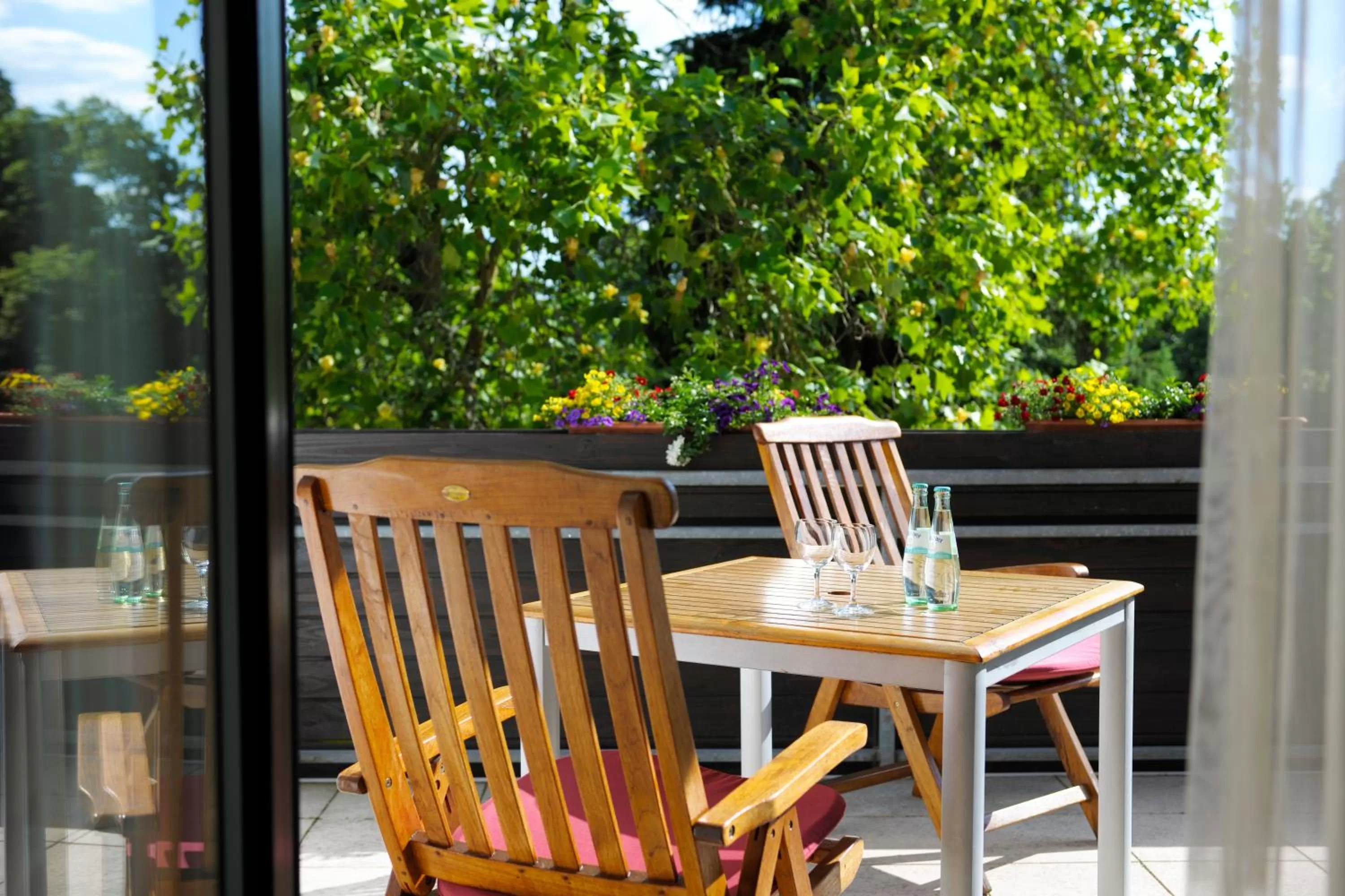 Balcony/Terrace in Hotel Bergschlößchen