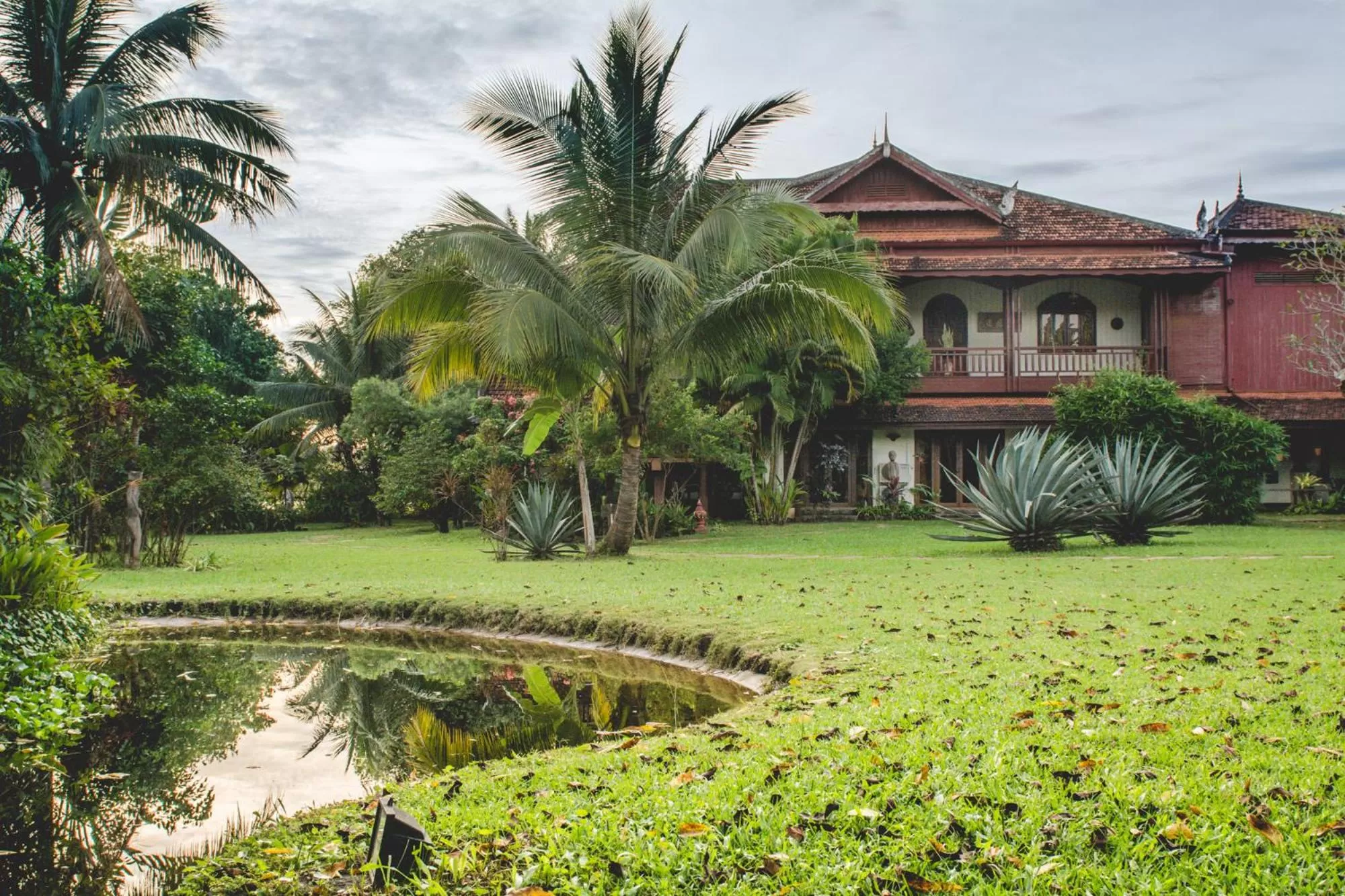 Garden in Terres Rouges Lodge