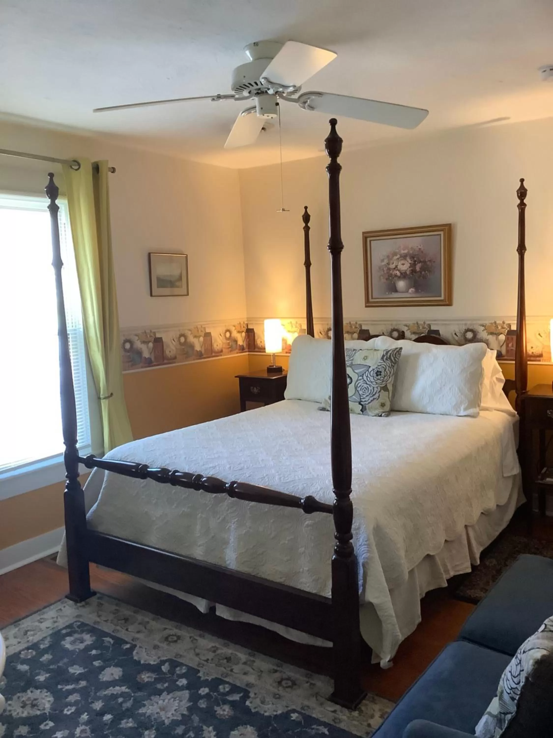 Bed in Terrell House B&B