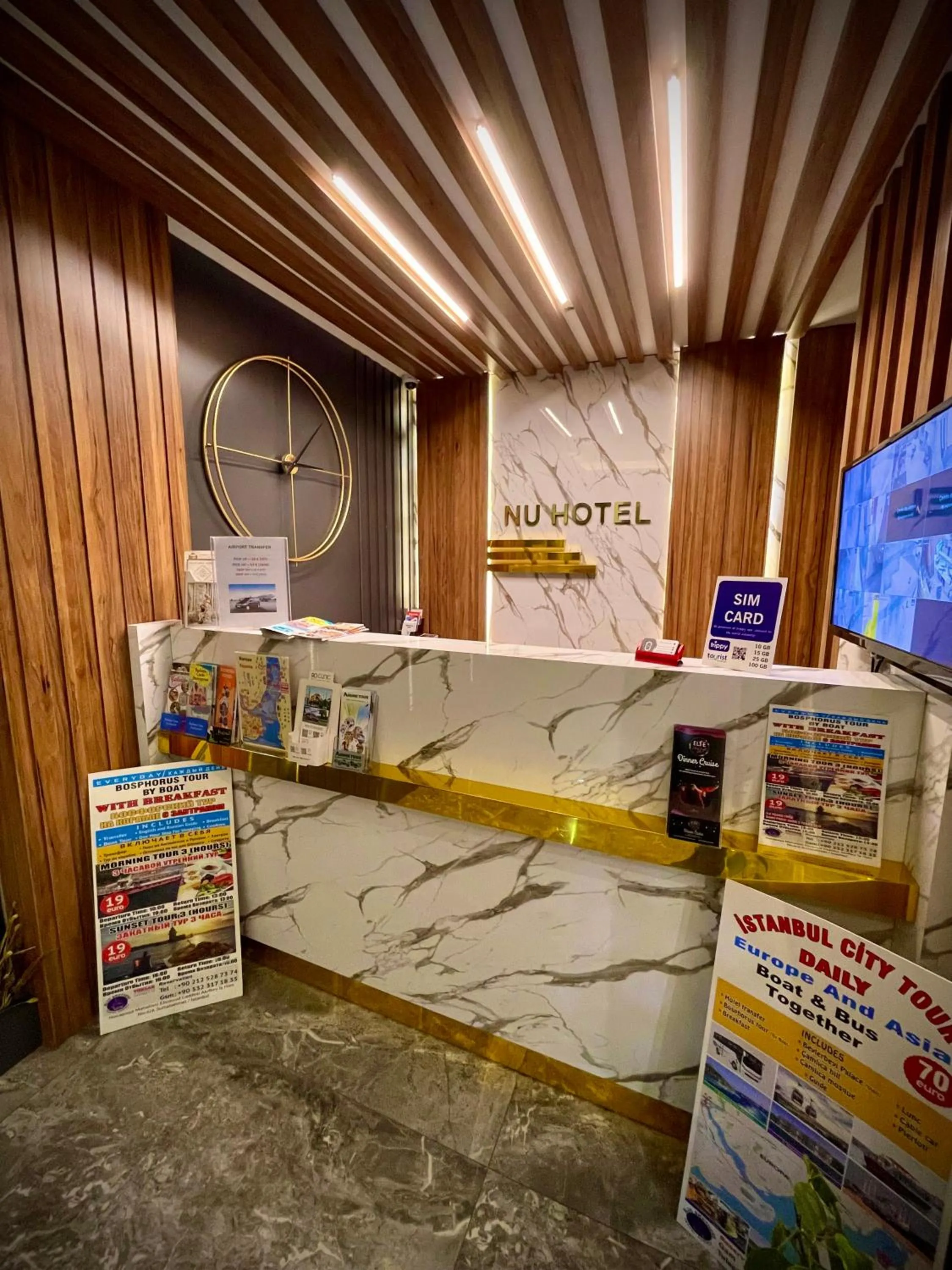 Lobby or reception in Sultanahmet Nu Hotel