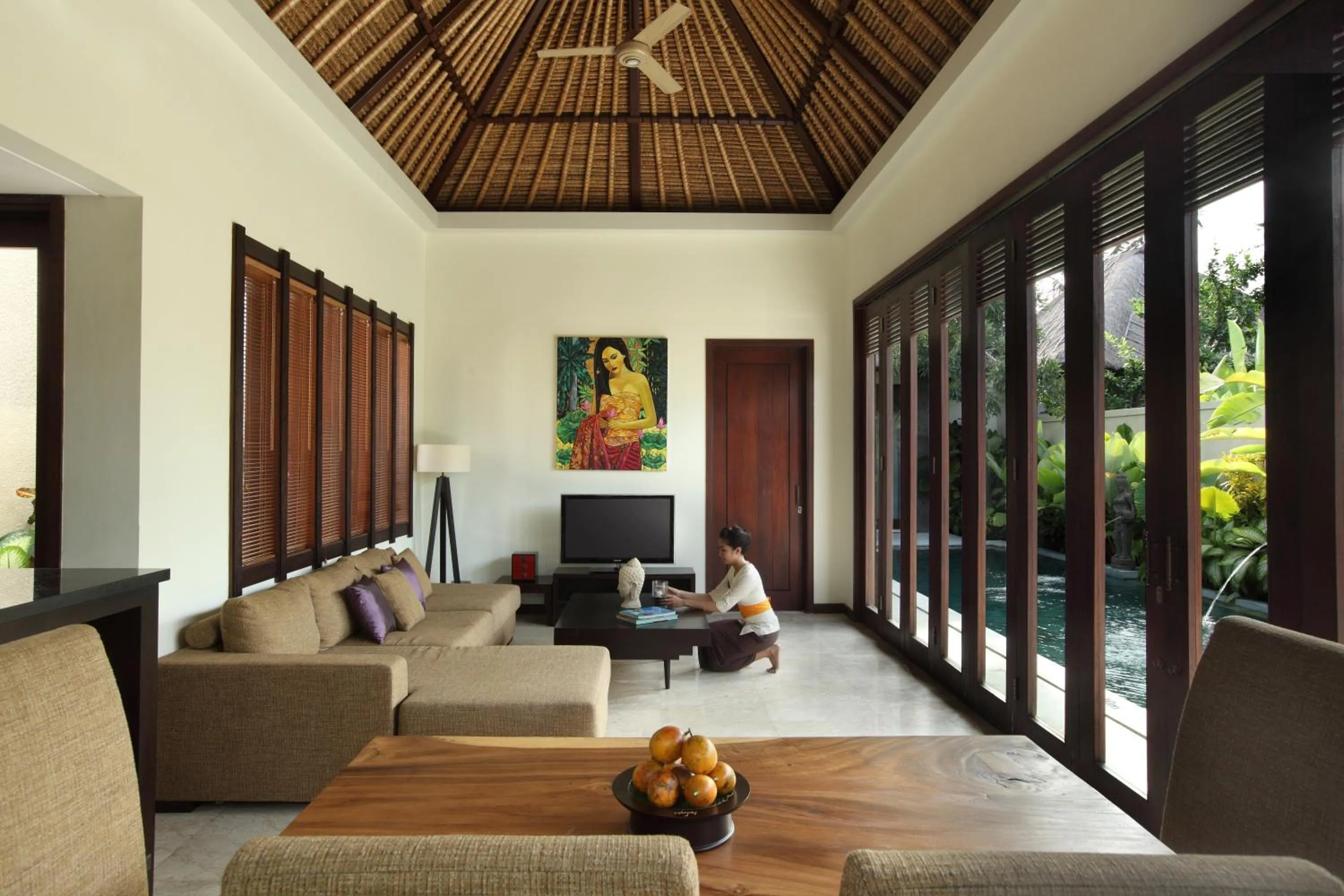 Living room in Mahagiri Villas Sanur