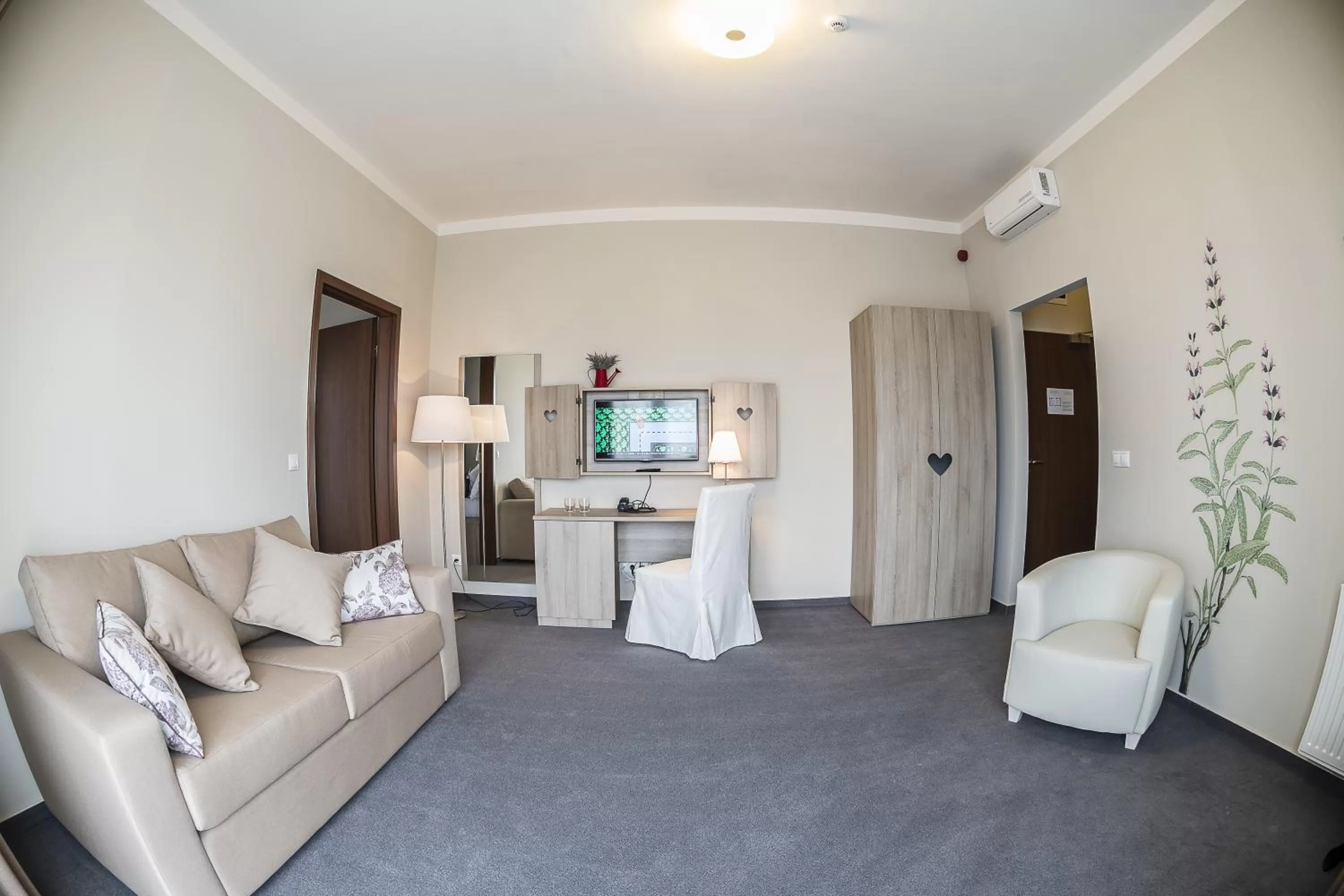 Living room in Levendula Hotel