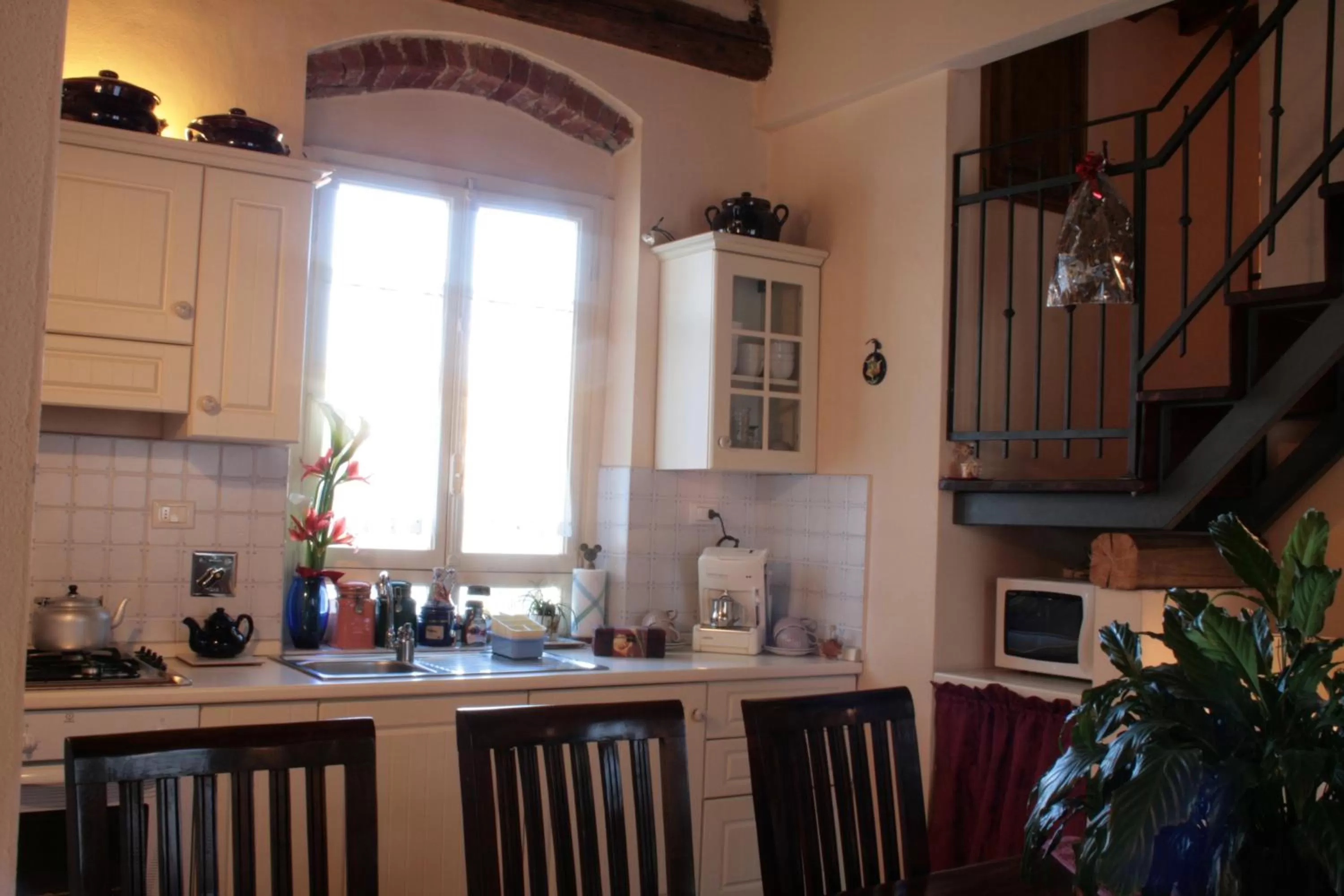Kitchen or kitchenette in Bed & Breakfast Il Bargello