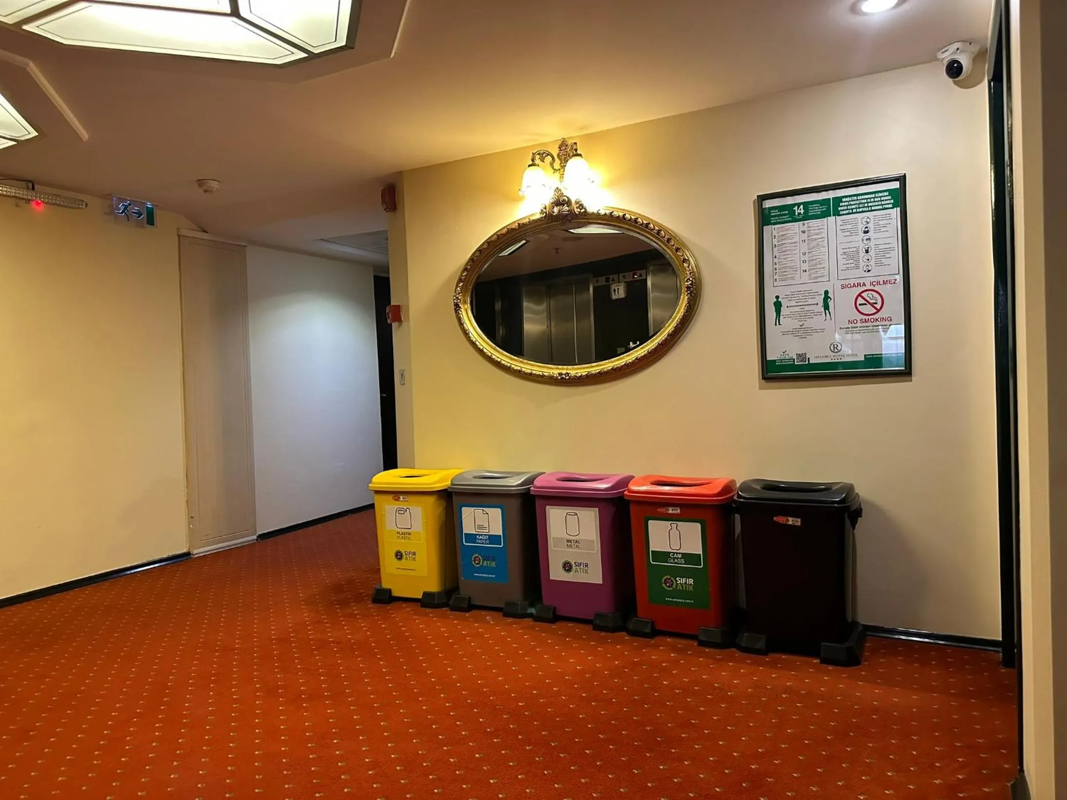 Floor plan in Istanbul Royal Hotel