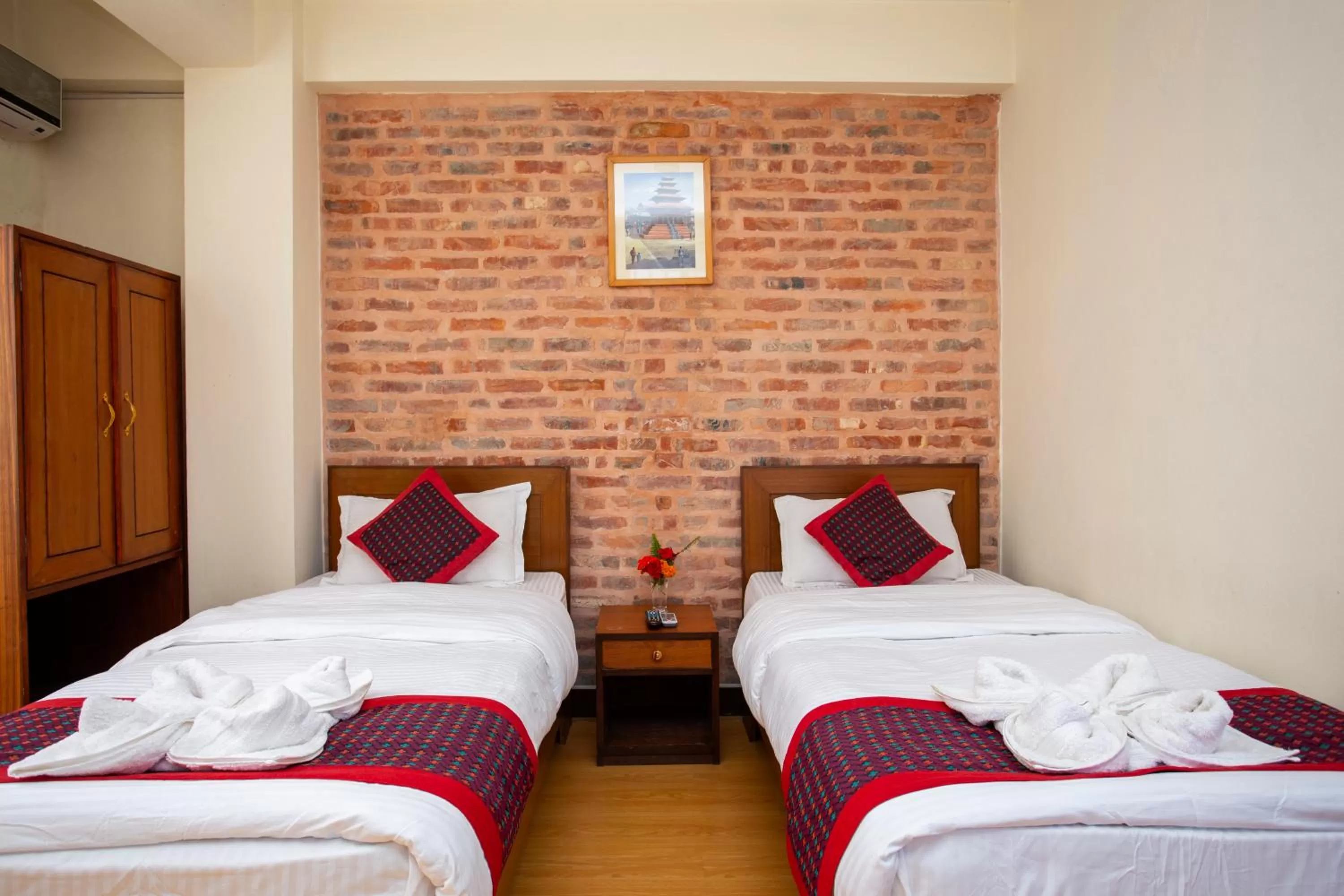 Bedroom, Bed in Kathmandu Boutique Hotel