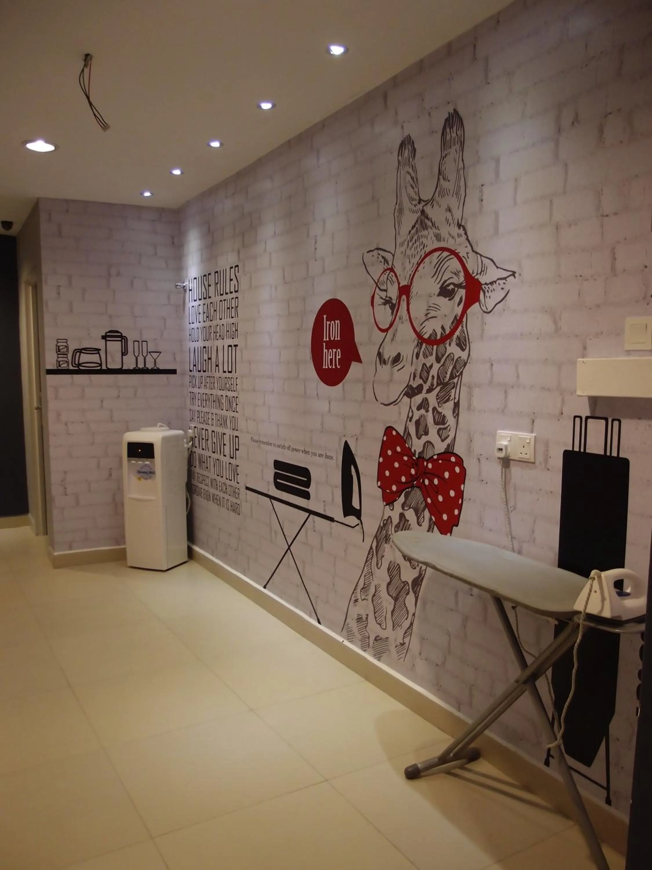 Decorative detail, Bathroom in One Avenue Hotel, Balakong