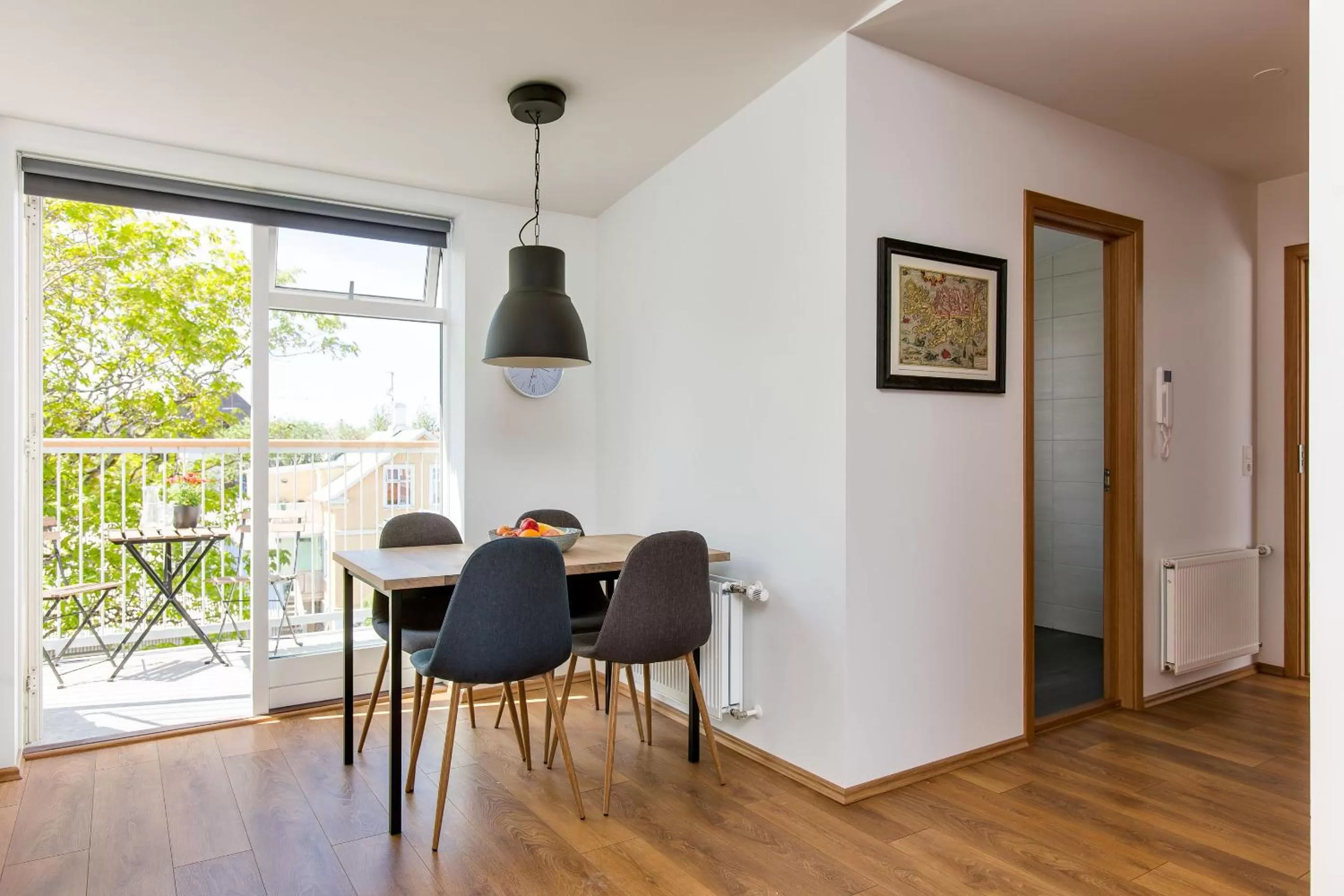 Living room in Tyr Apartments by Heimaleiga