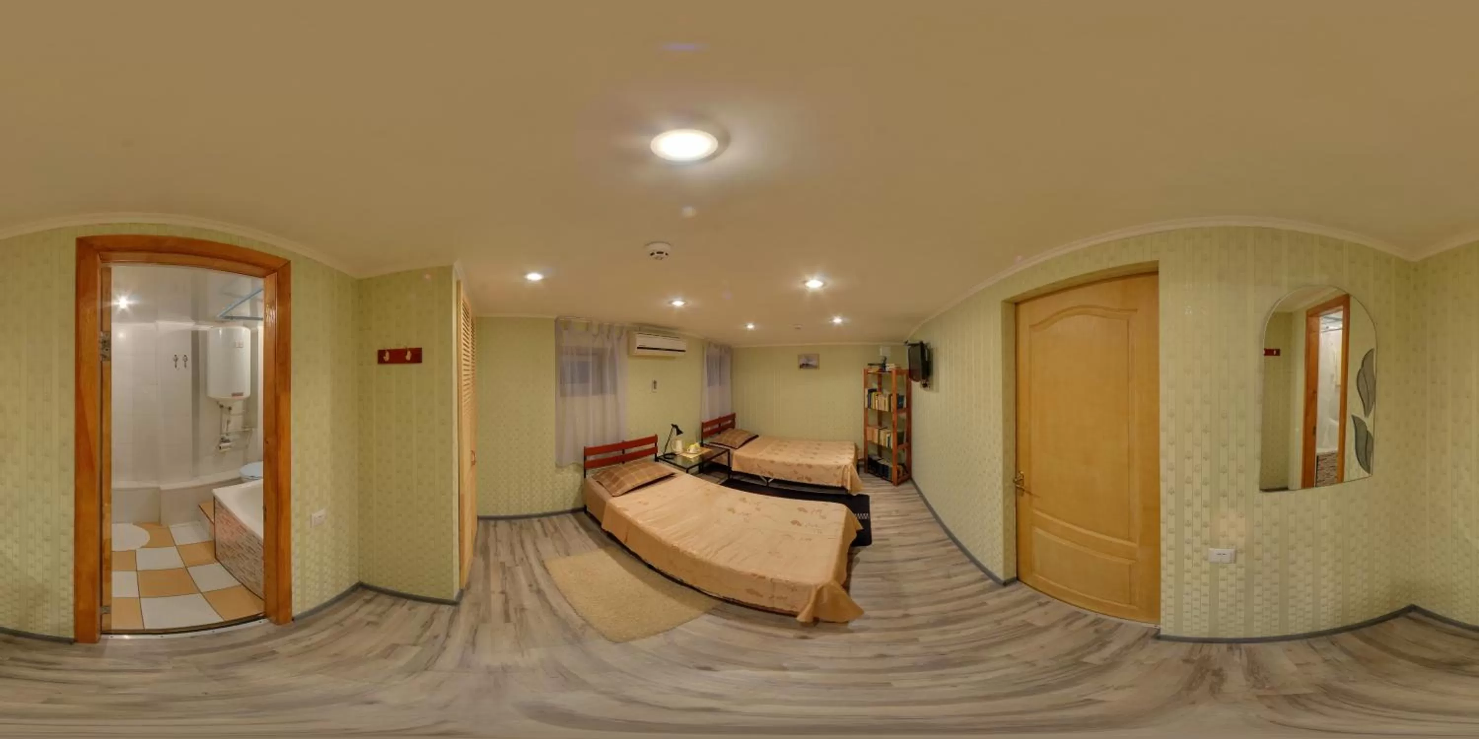 Twin Room with Private Bathroom - Basement in Yellowunlimited Hotel