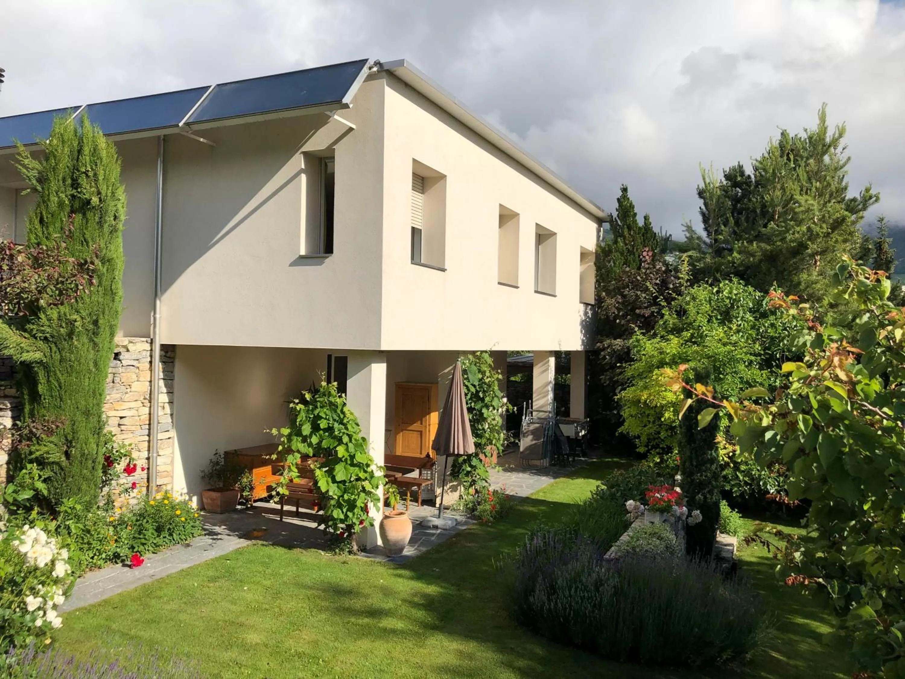 Garden in BnB Chantevent