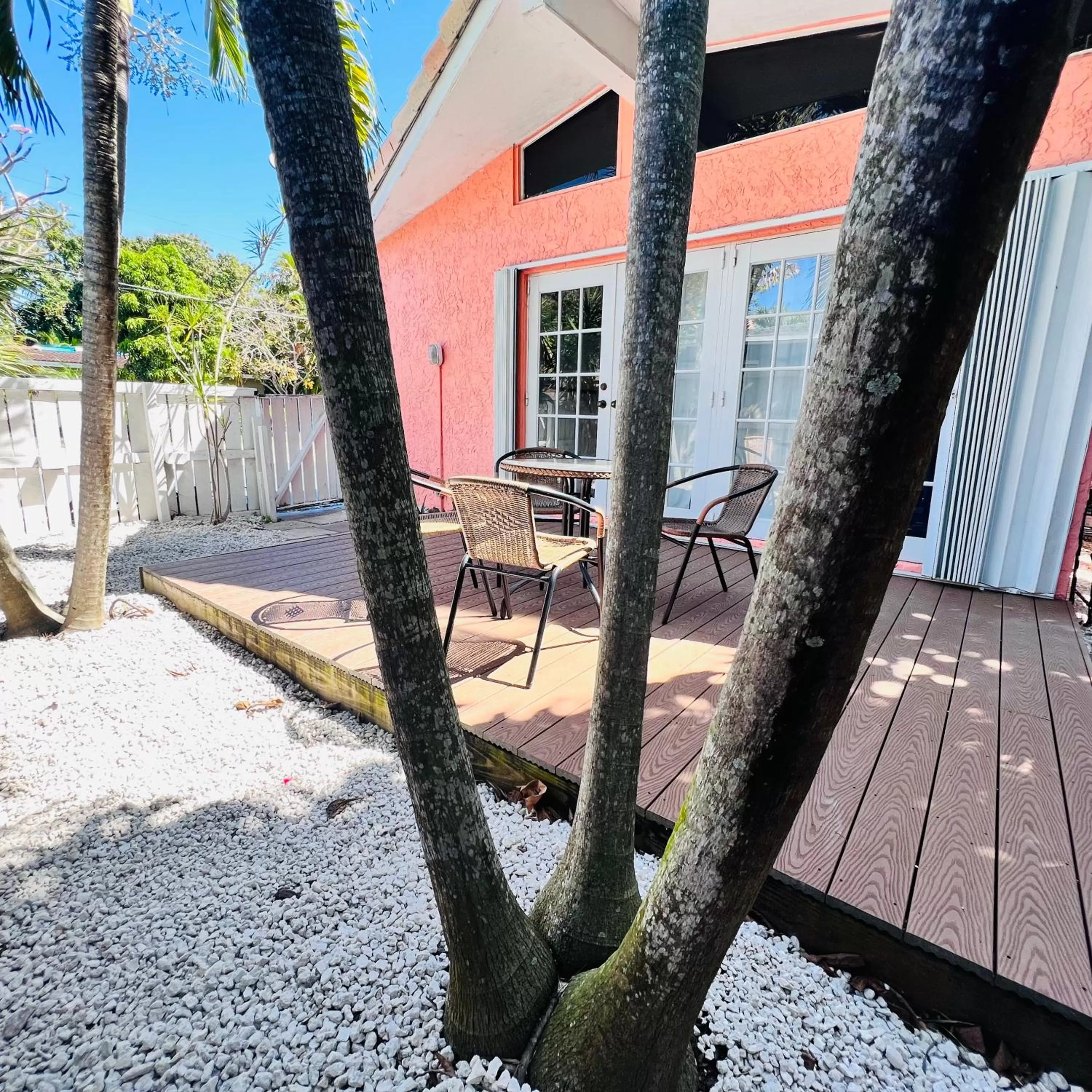 Patio in CocoBay 2BR Condos Near Beach, Galleria Mall, Wilton Manors, Cruise Port