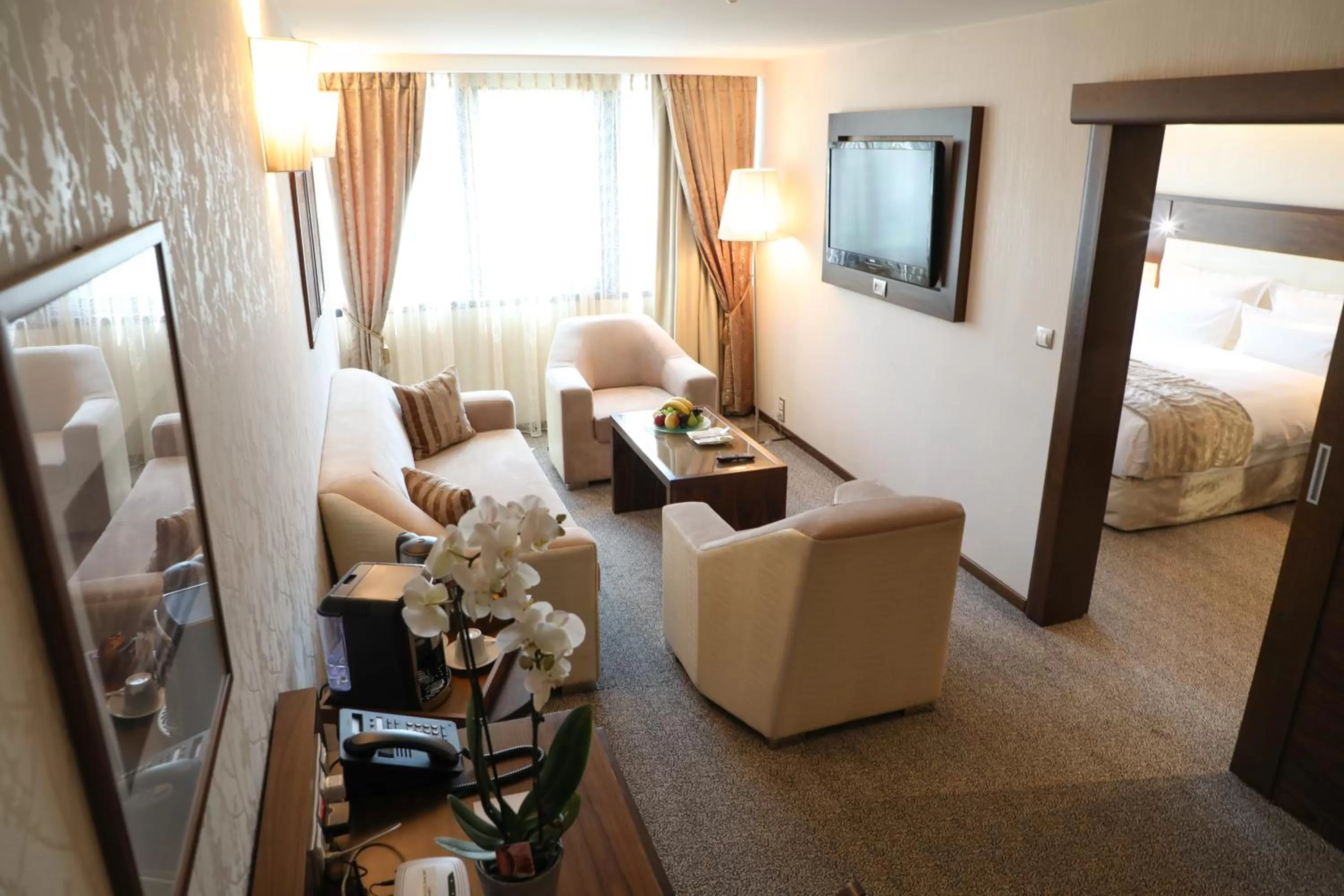 Junior King Suite with Spa Bath - Lane Side in Novotel Sarajevo Bristol