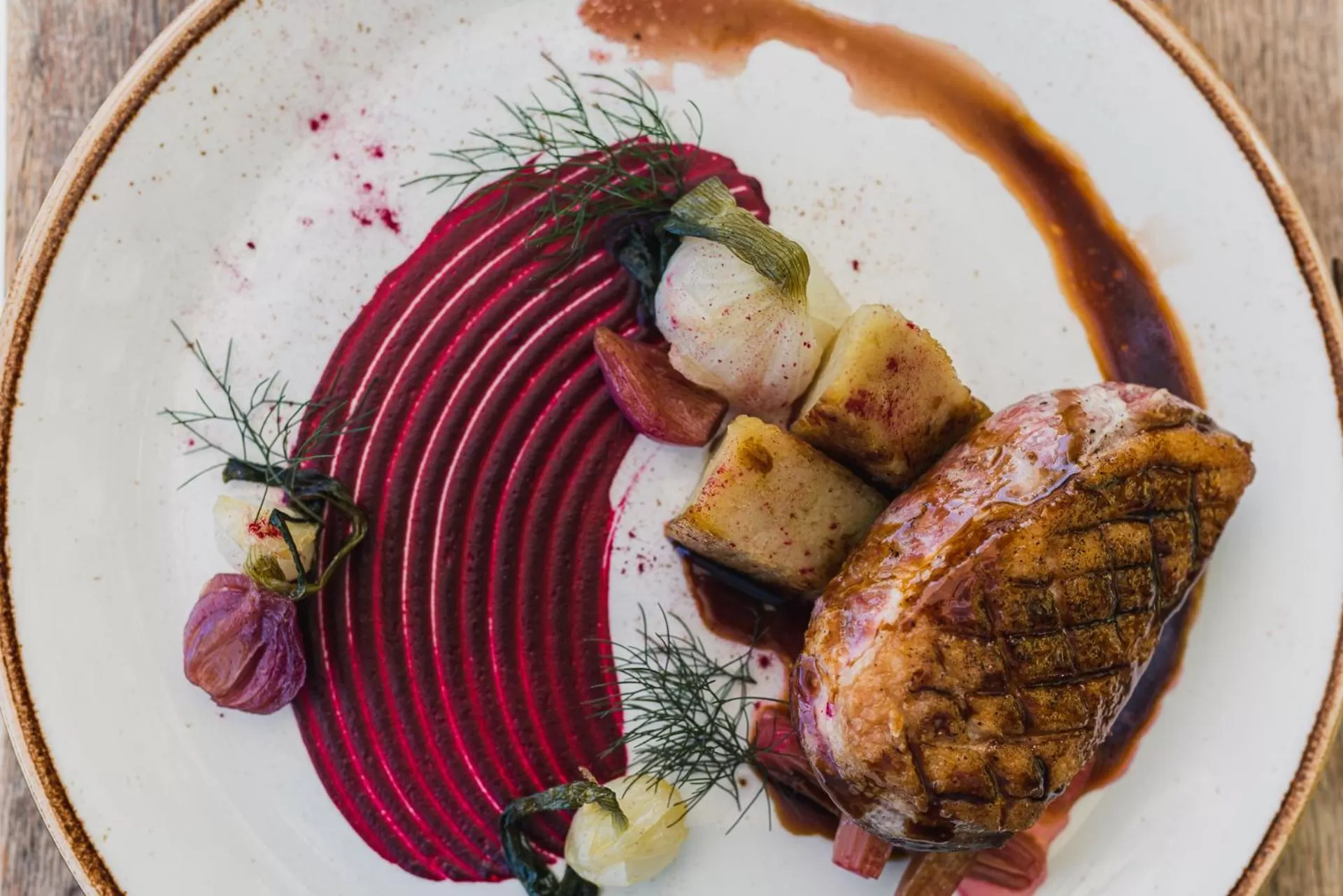 Food in Barnsley House