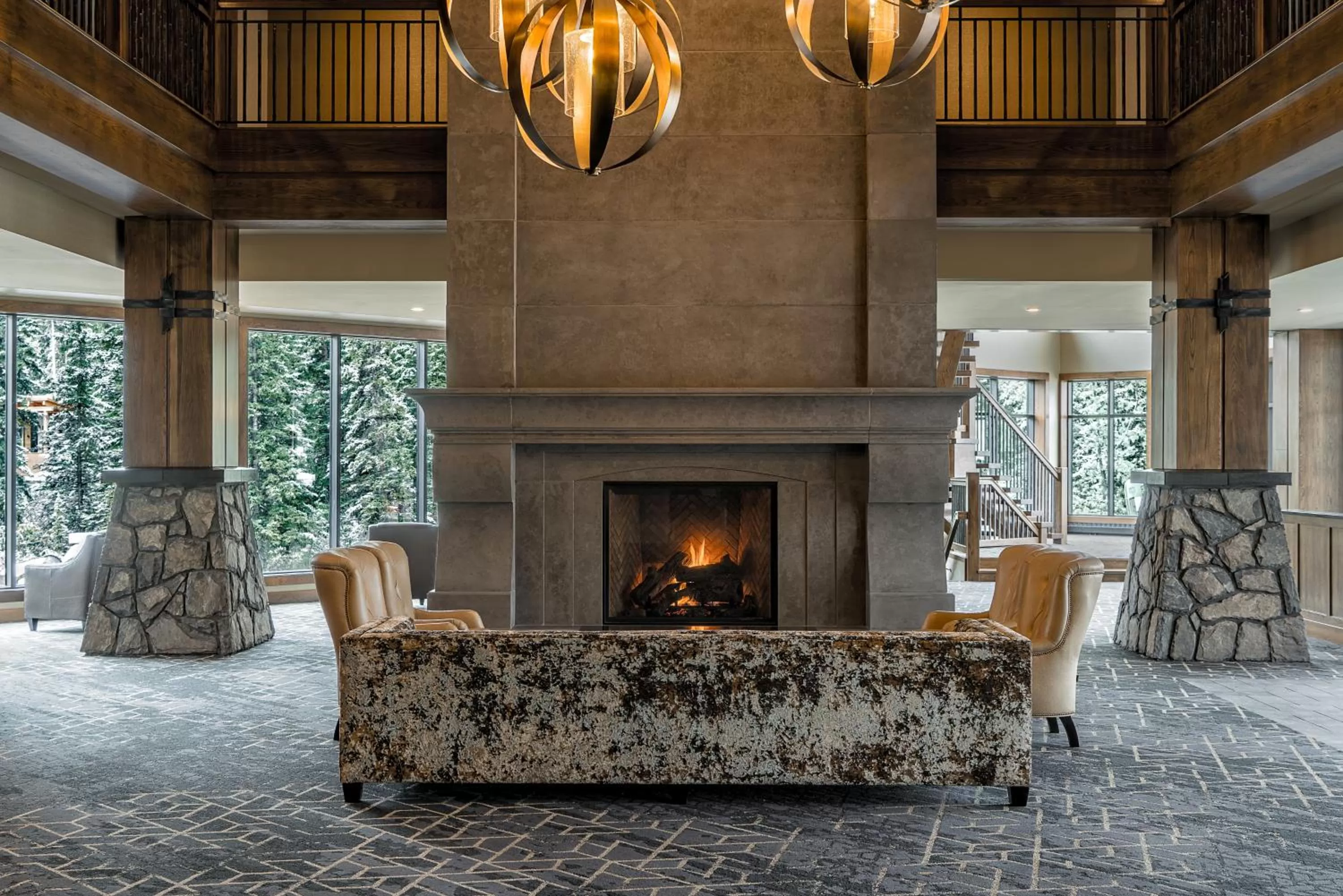 Lobby or reception in The Malcolm Hotel