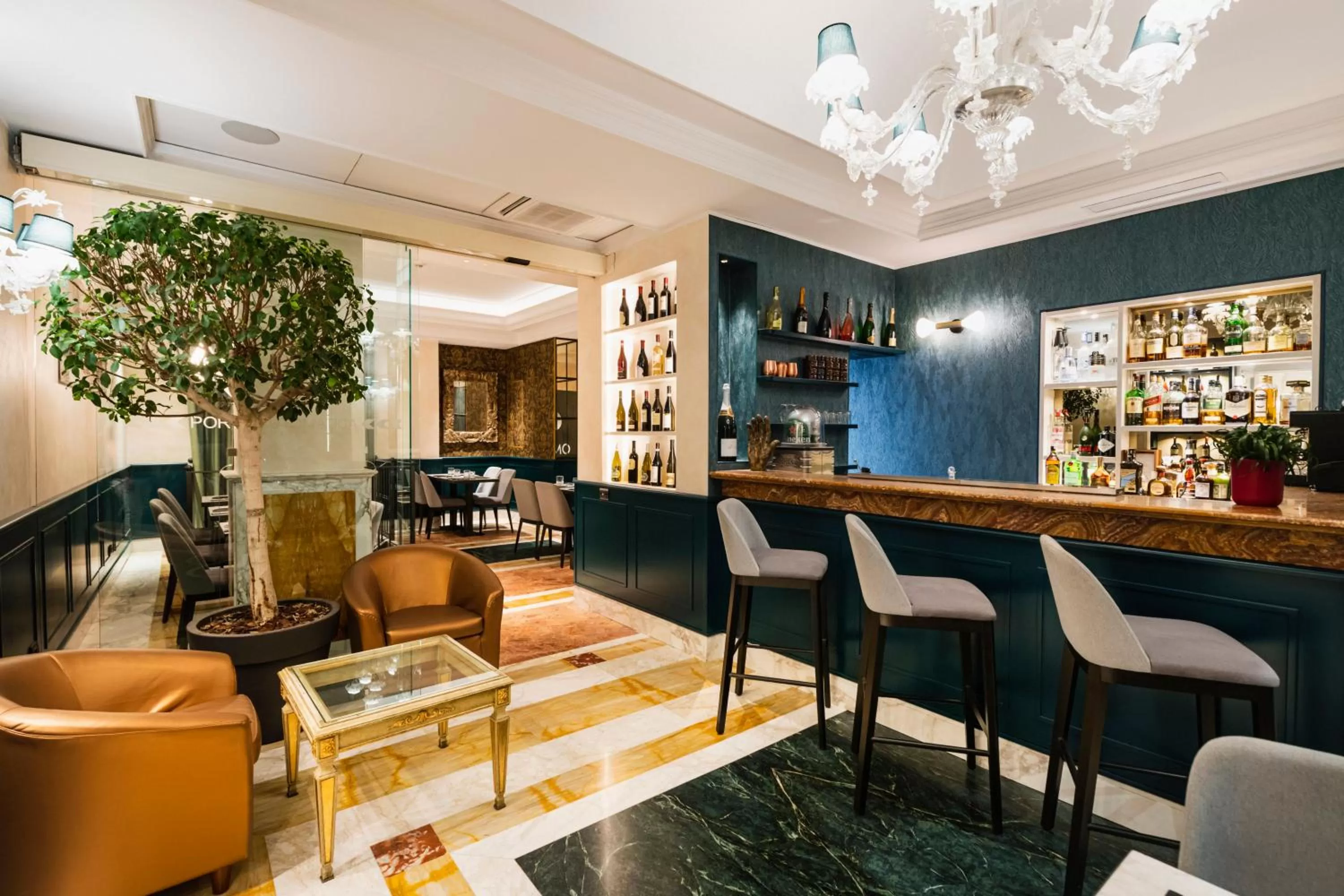 Restaurant/places to eat in Trilussa Palace Hotel Congress & Spa