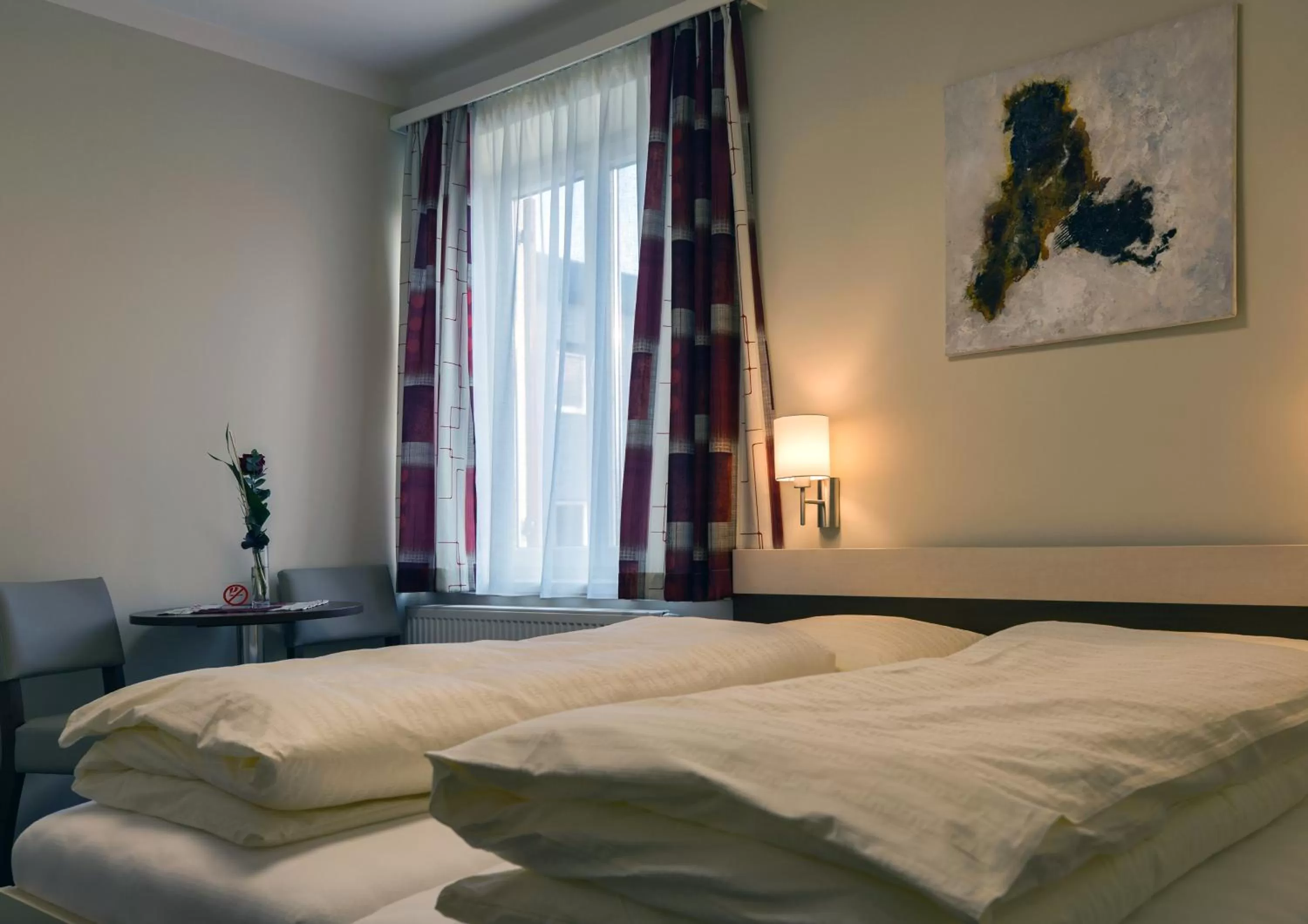 Bed in Hotel Guidassoni