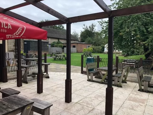 Patio in The Raven Hotel