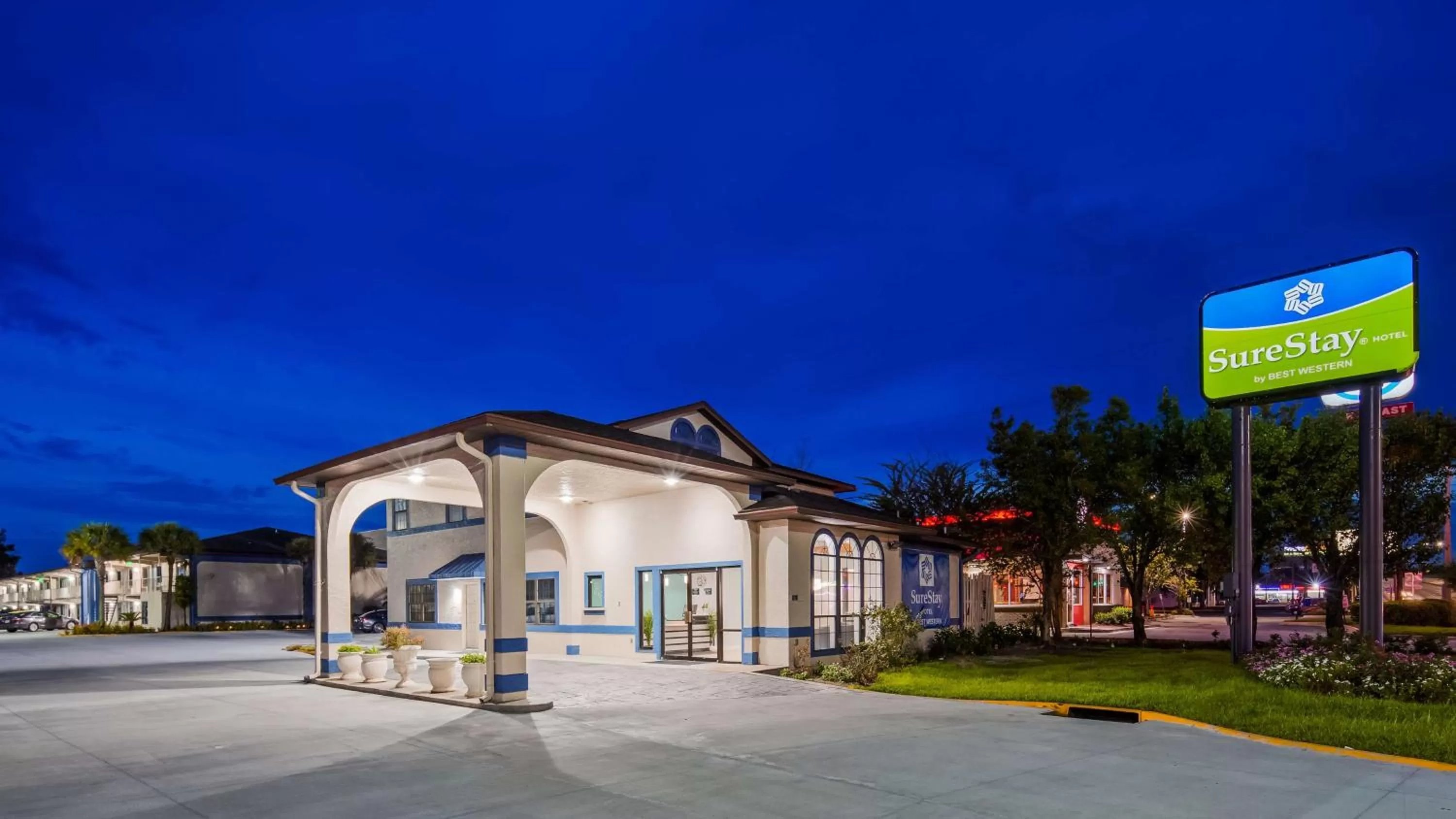 Property building in SureStay Hotel by Best Western Jacksonville South