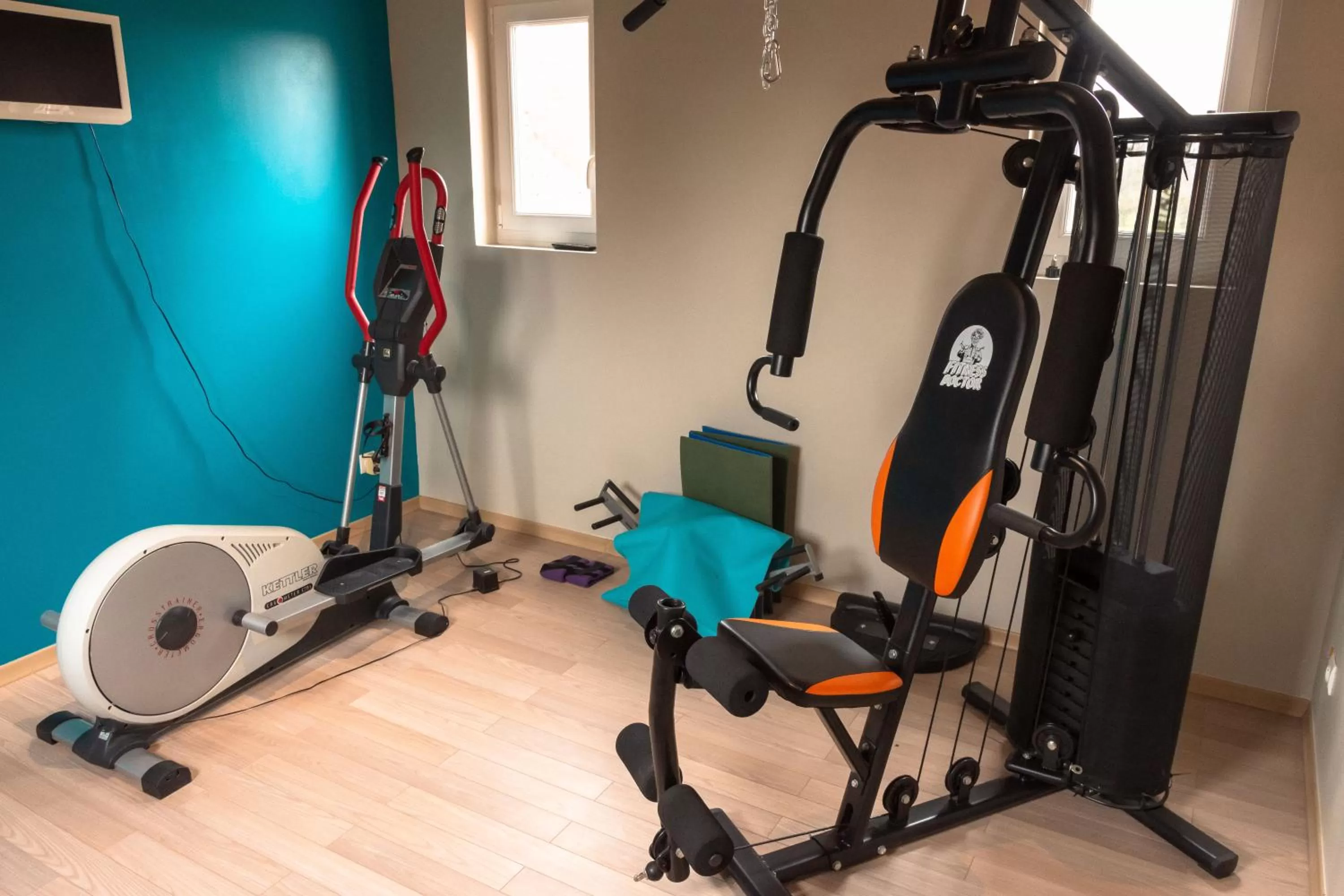 Fitness centre/facilities in Au repos de la licorne