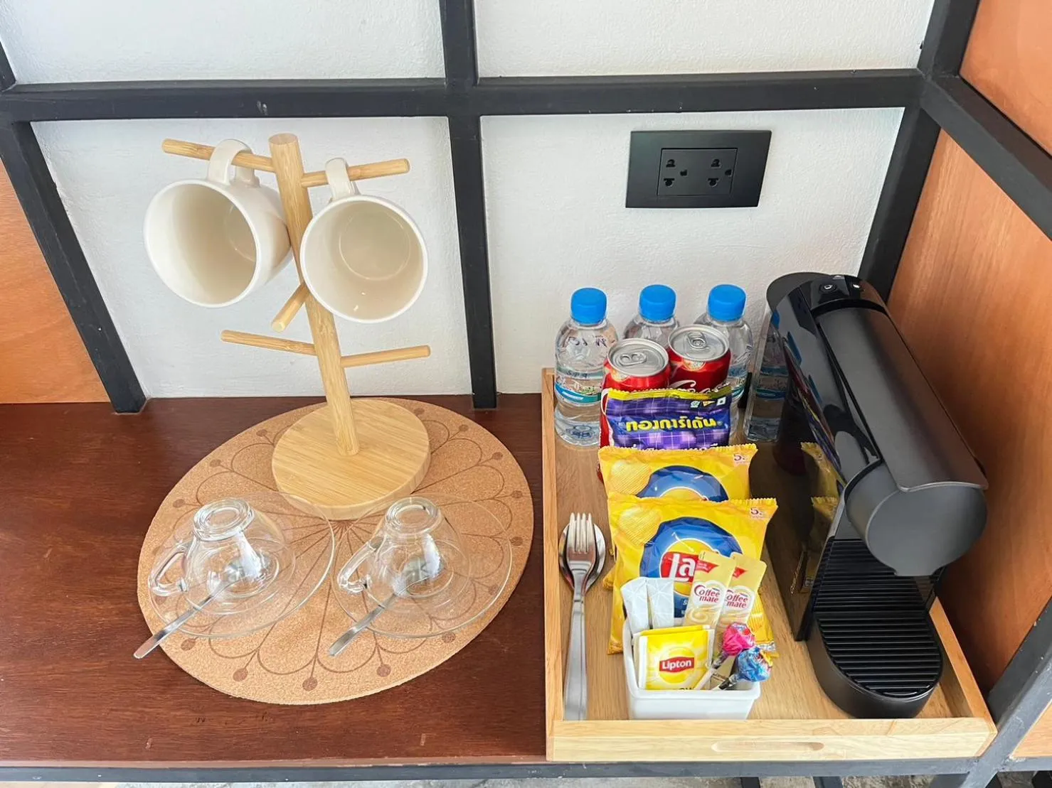 Coffee/tea facilities in Book a Bed Poshtel - SHA Plus