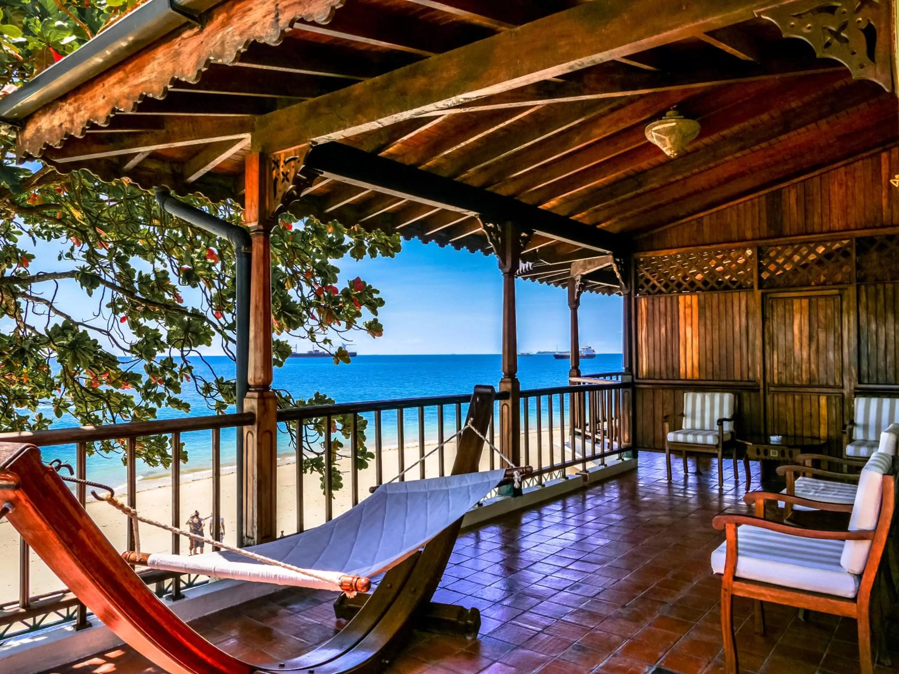 Balcony/Terrace in Zanzibar Serena Hotel