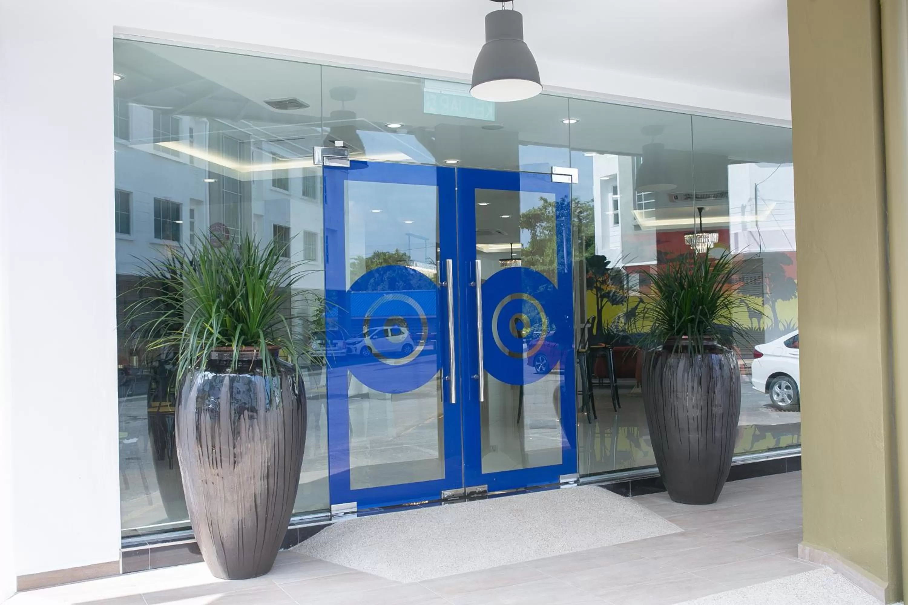 Facade/entrance in Savana Hotel & Serviced Apartments