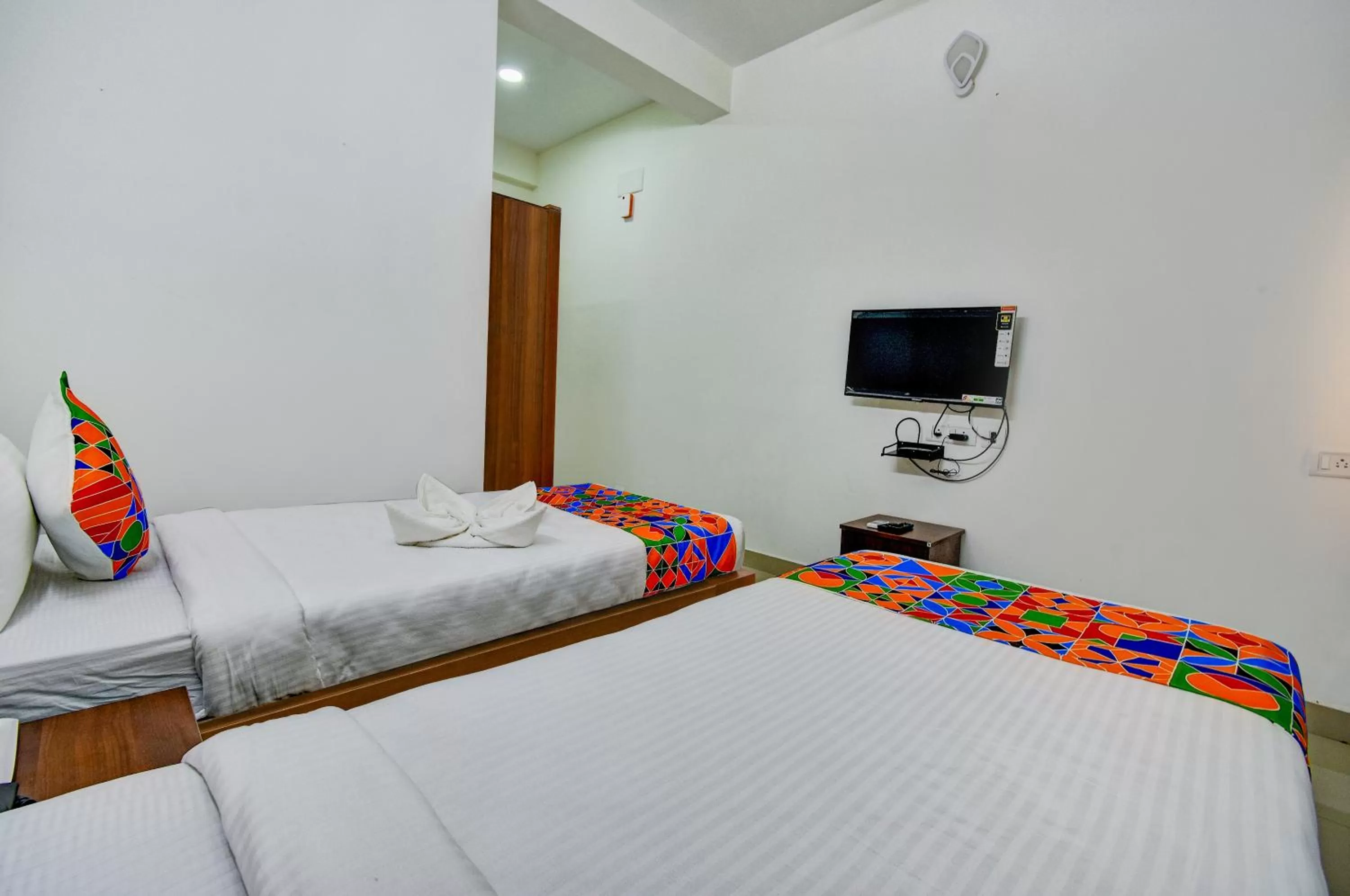 Bed in FabHotel P A S Residency