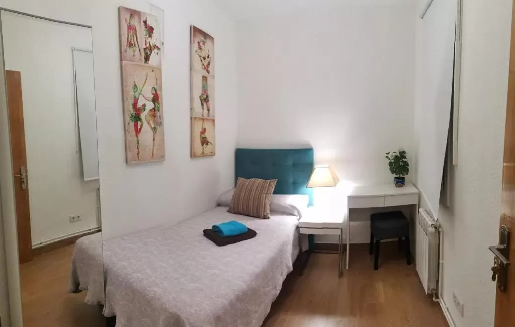 Bed in Valencia habitaciones