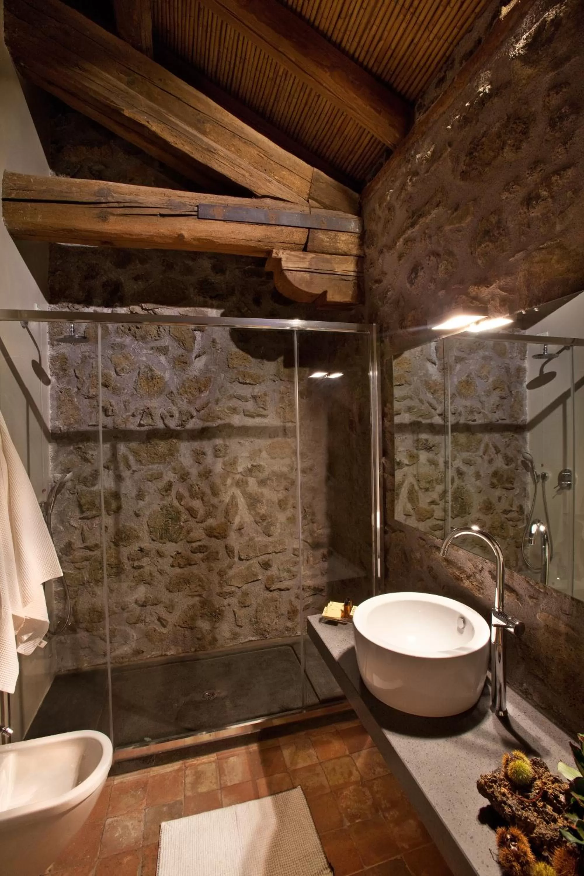 Bathroom in Casa la Carrubbazza