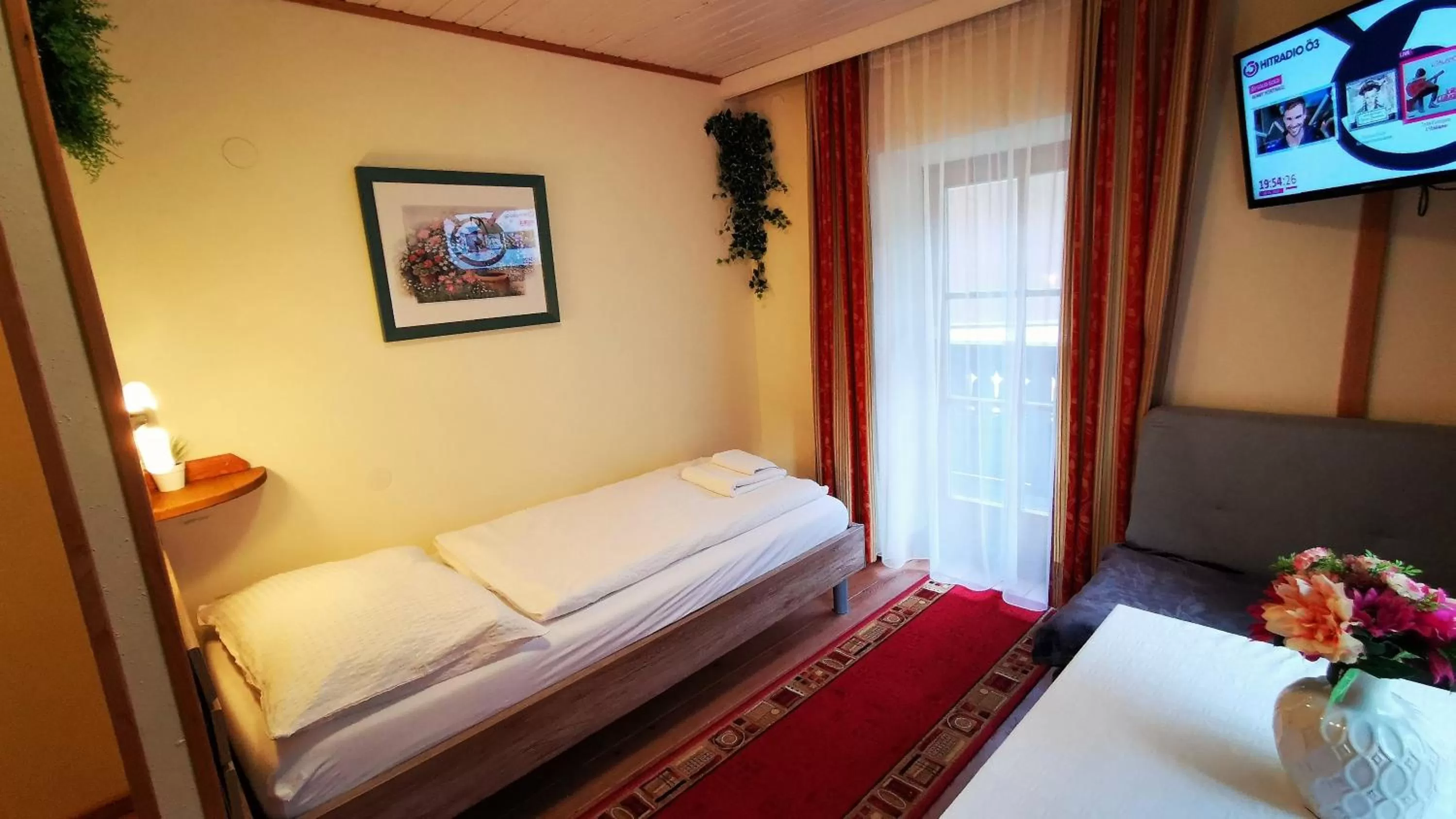 Bed in Gasthof Geronimo