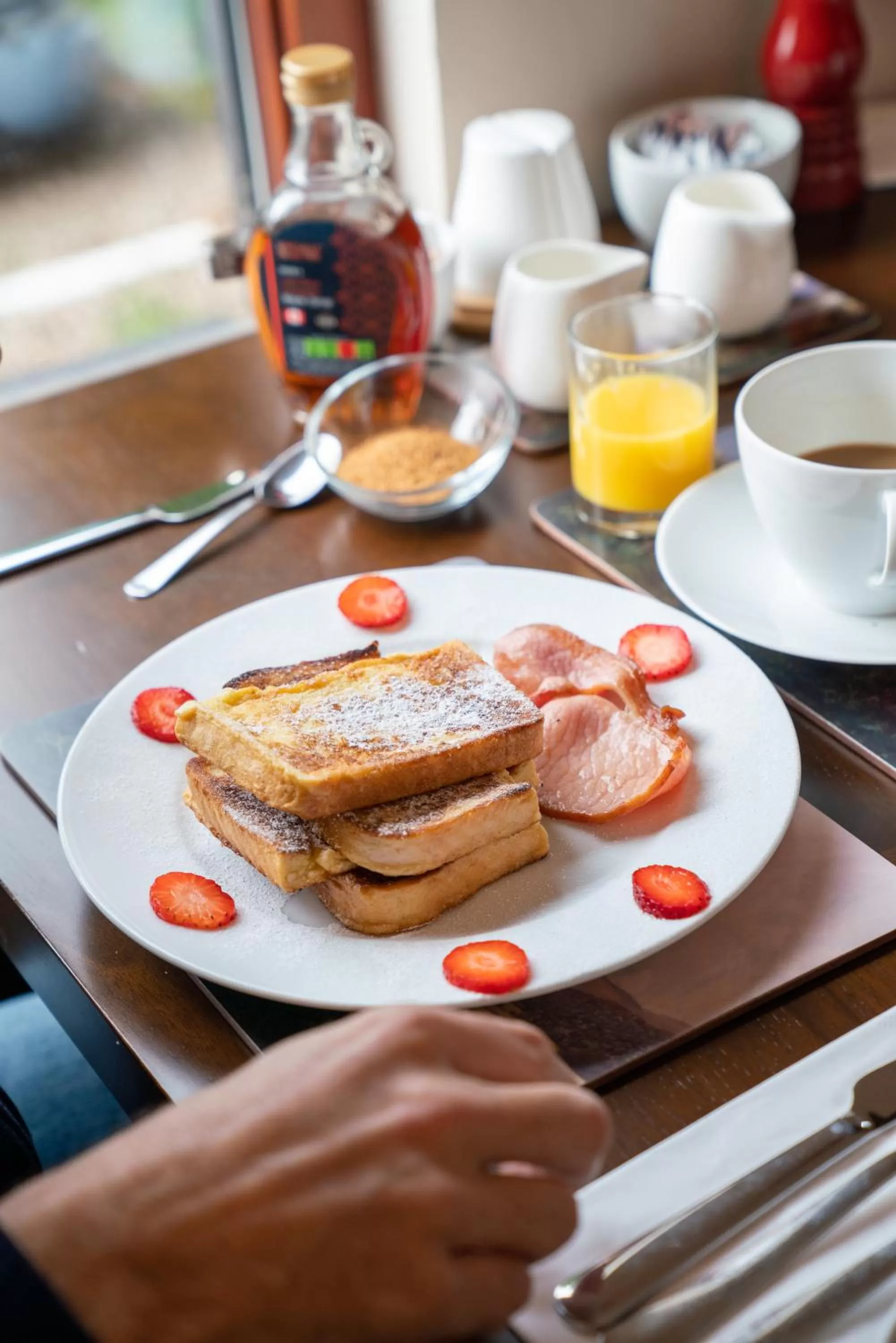 Breakfast in Eriskay B&B and Aviemore Glamping