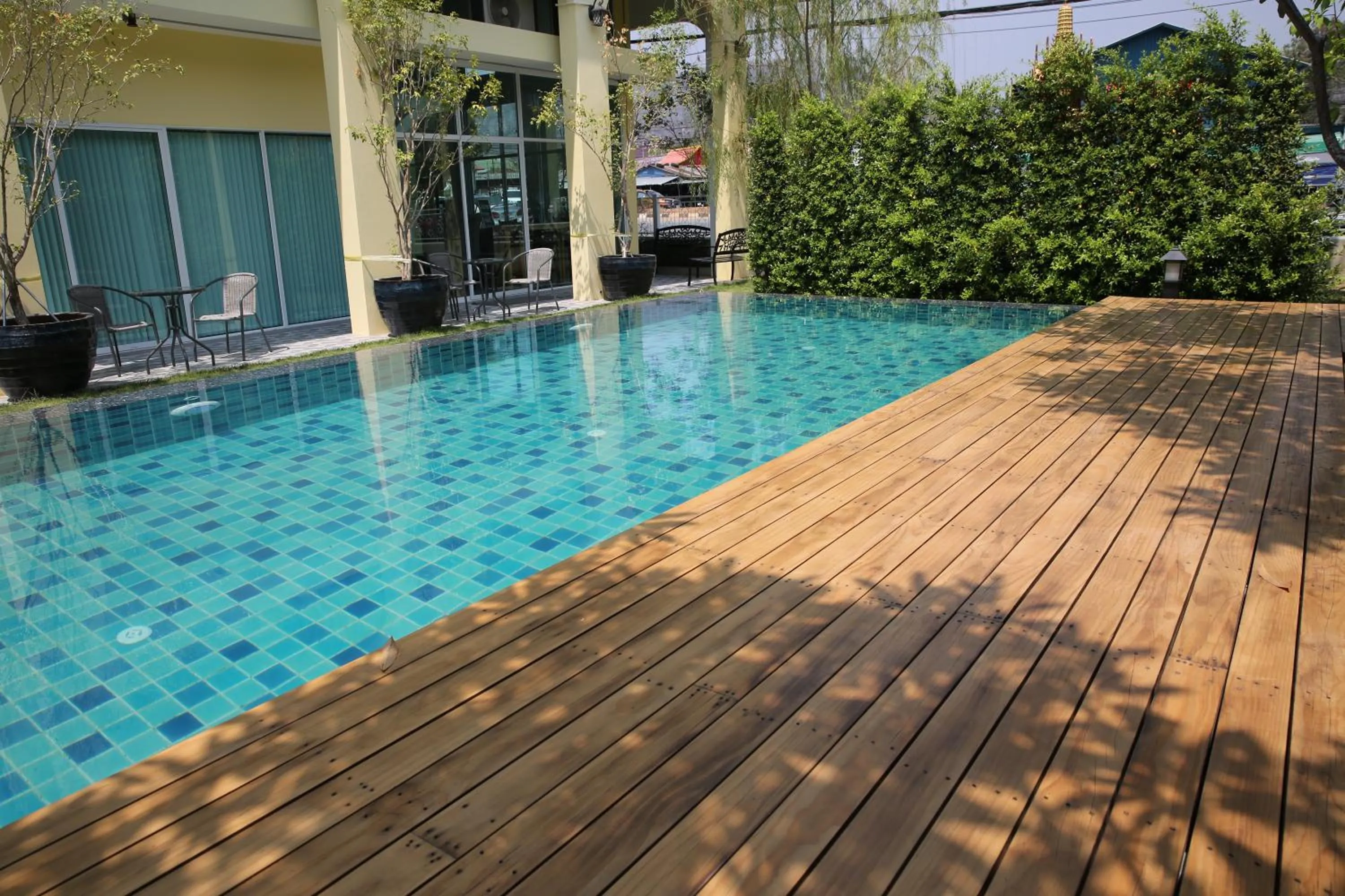 Swimming pool in Latima Boutique Hostel