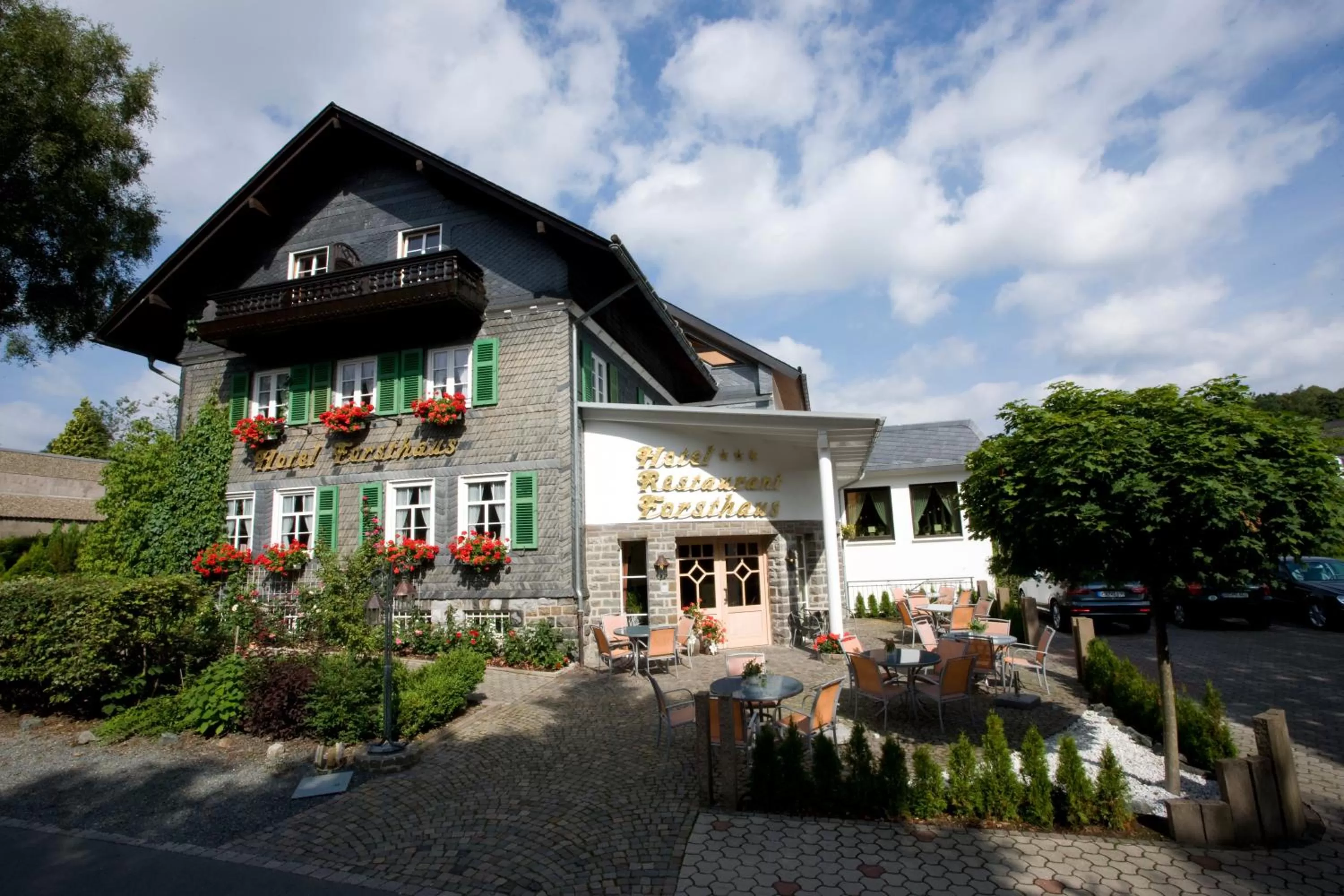 Property building in Hotel Forsthaus