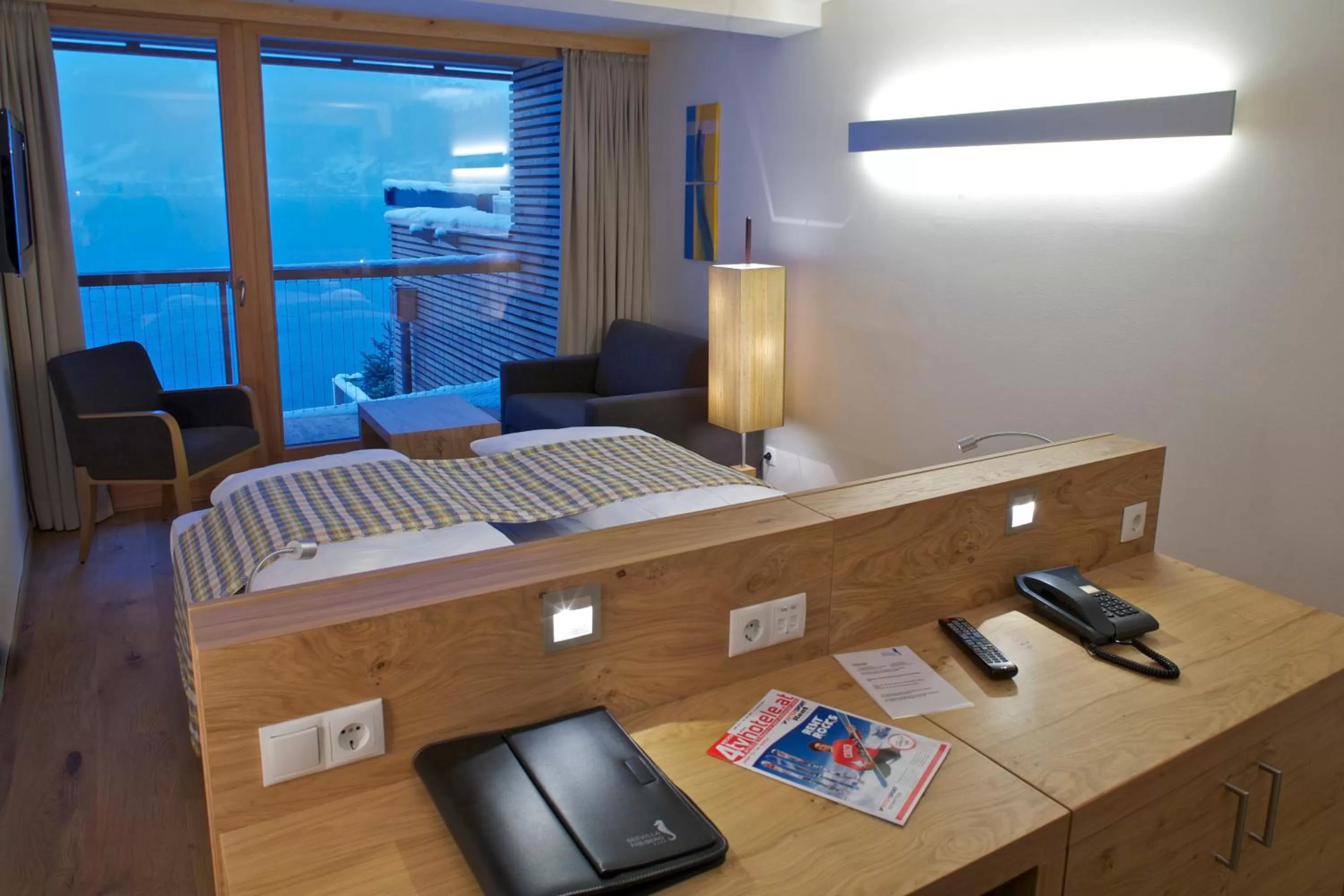 Bedroom, Bed in Seevilla Freiberg