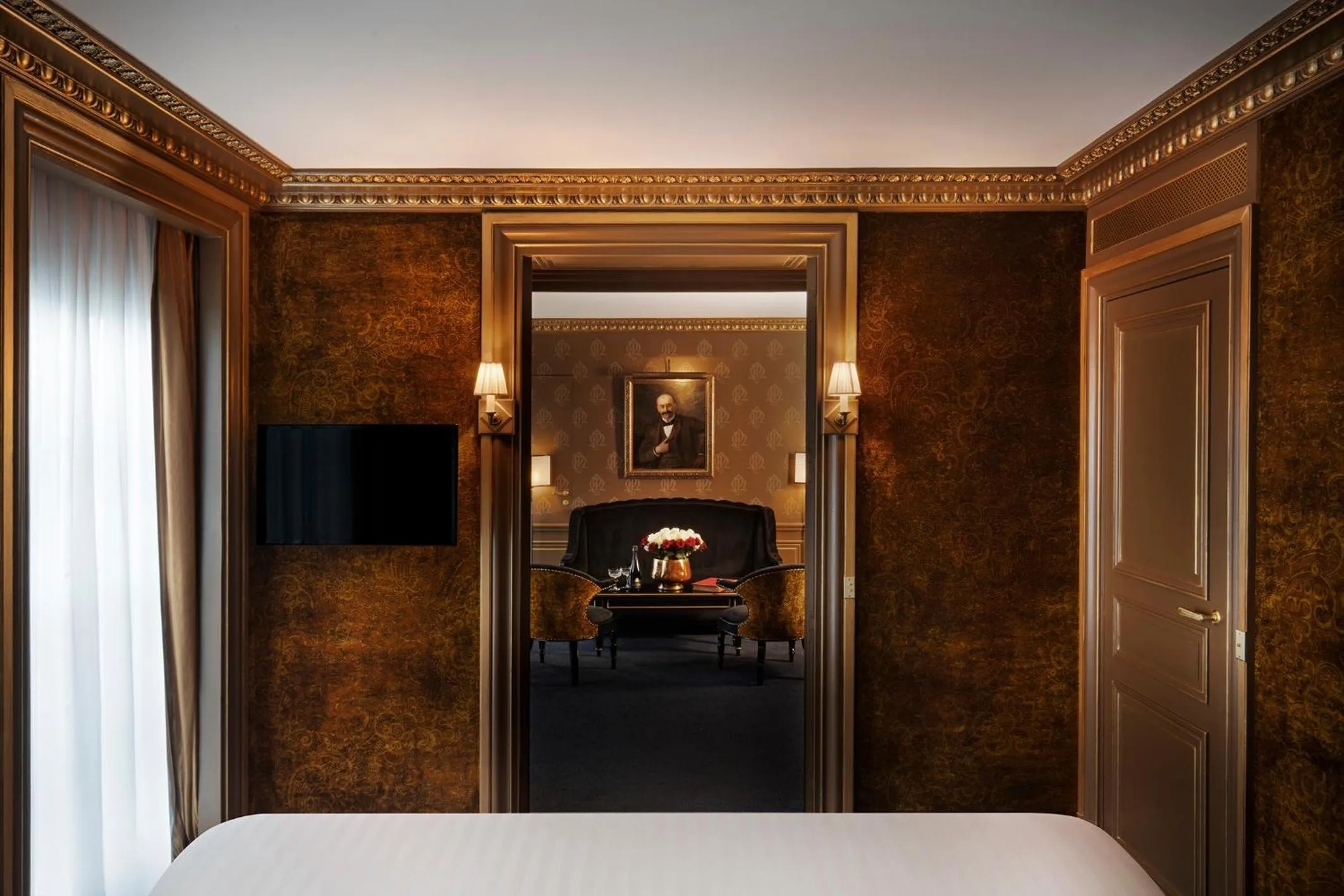 Living room, Bed in Maison Proust, Hotel & Spa La Mer